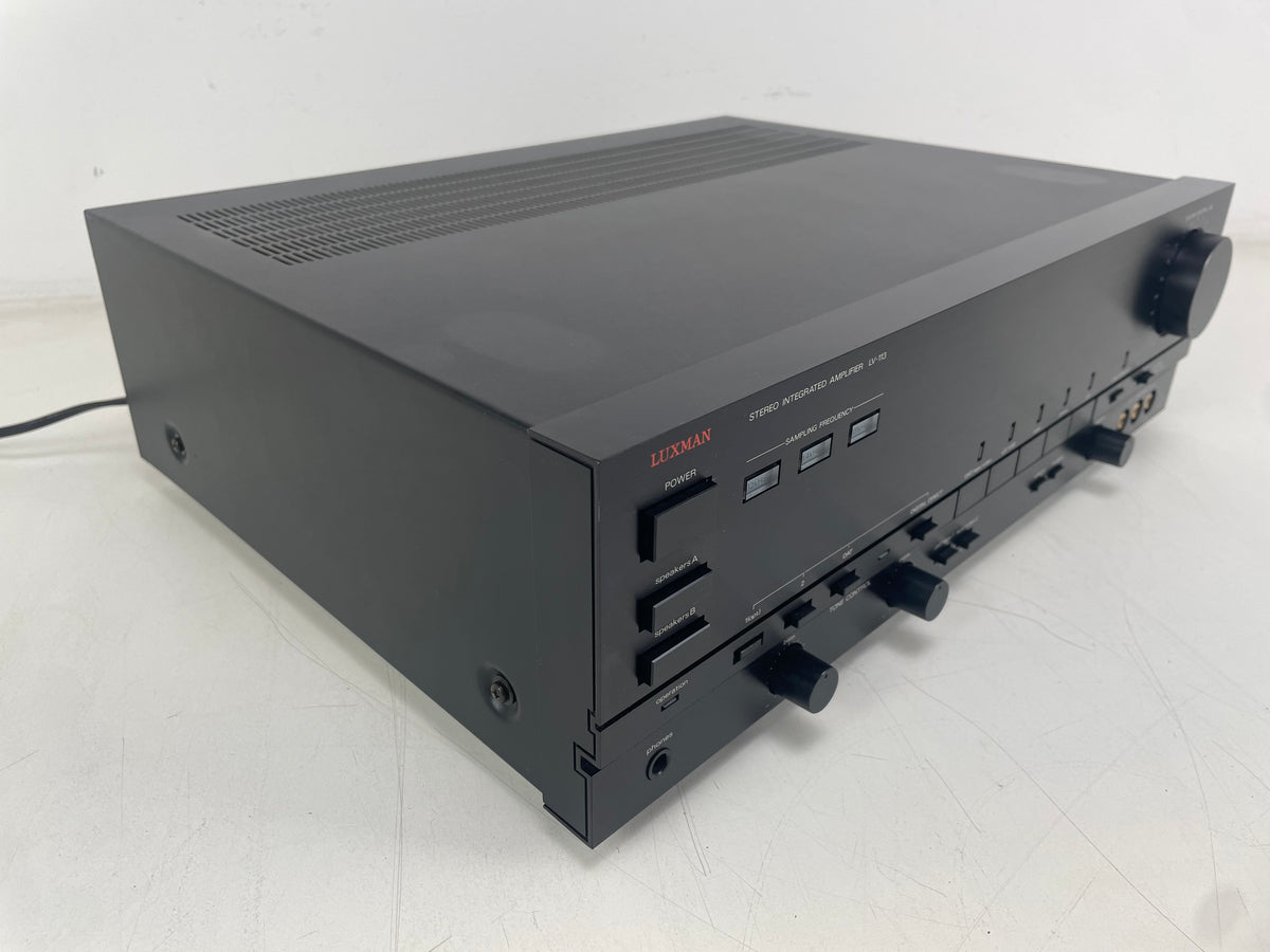Luxman LV-113 – Stereo Integrated Amplifier – Built-In DAC – Phono MM/MC - Serviced (Cleaned)