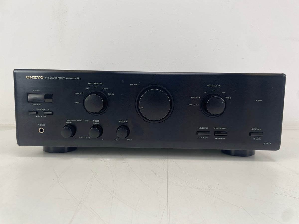 Onkyo – A-9510 R1 – Integrated Stereo Amplifier – 60W/Channel – MM/MC Phono - Serviced (Cleaned)