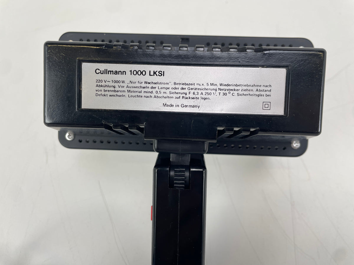 Cullmann – 1000 LKSI – 1000W Vintage Film / Video Light