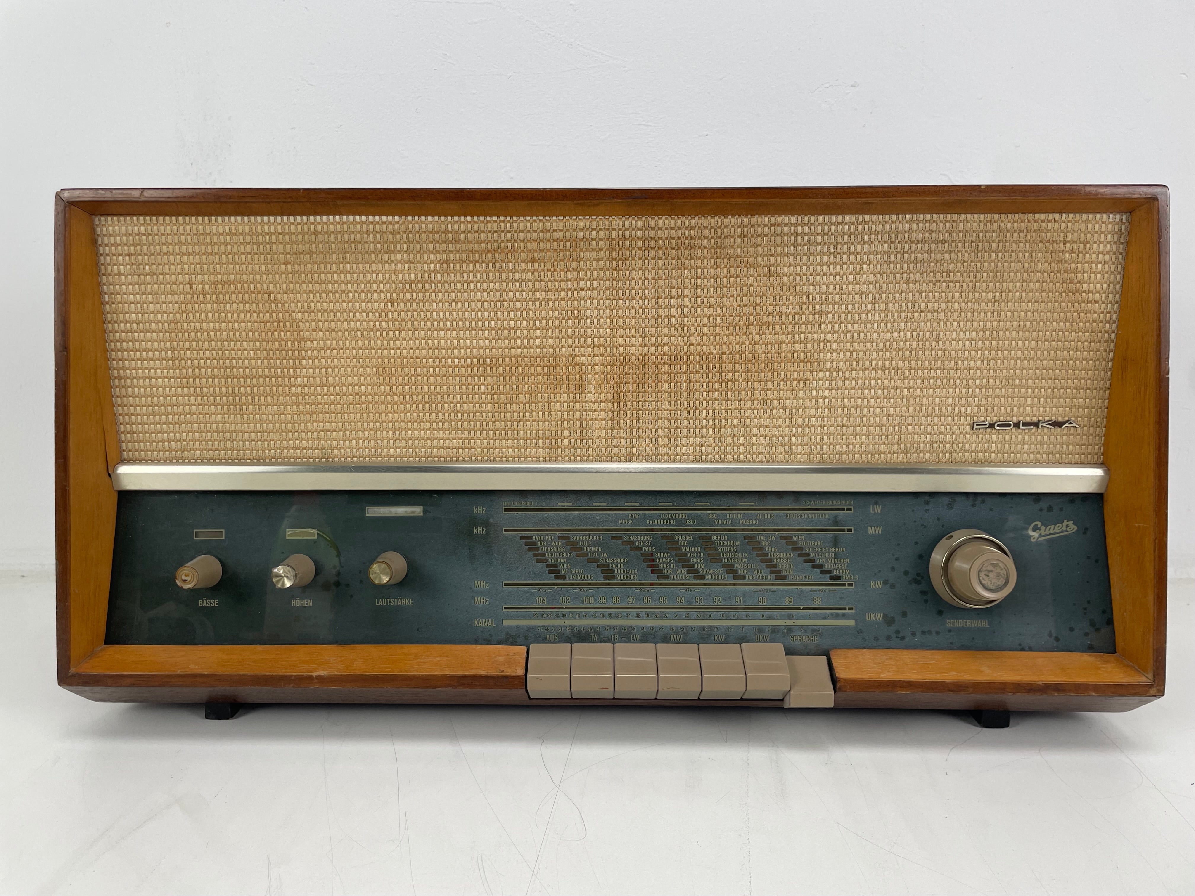 Polka - 1313 – Tube Radio – Vintage Valve Receiver