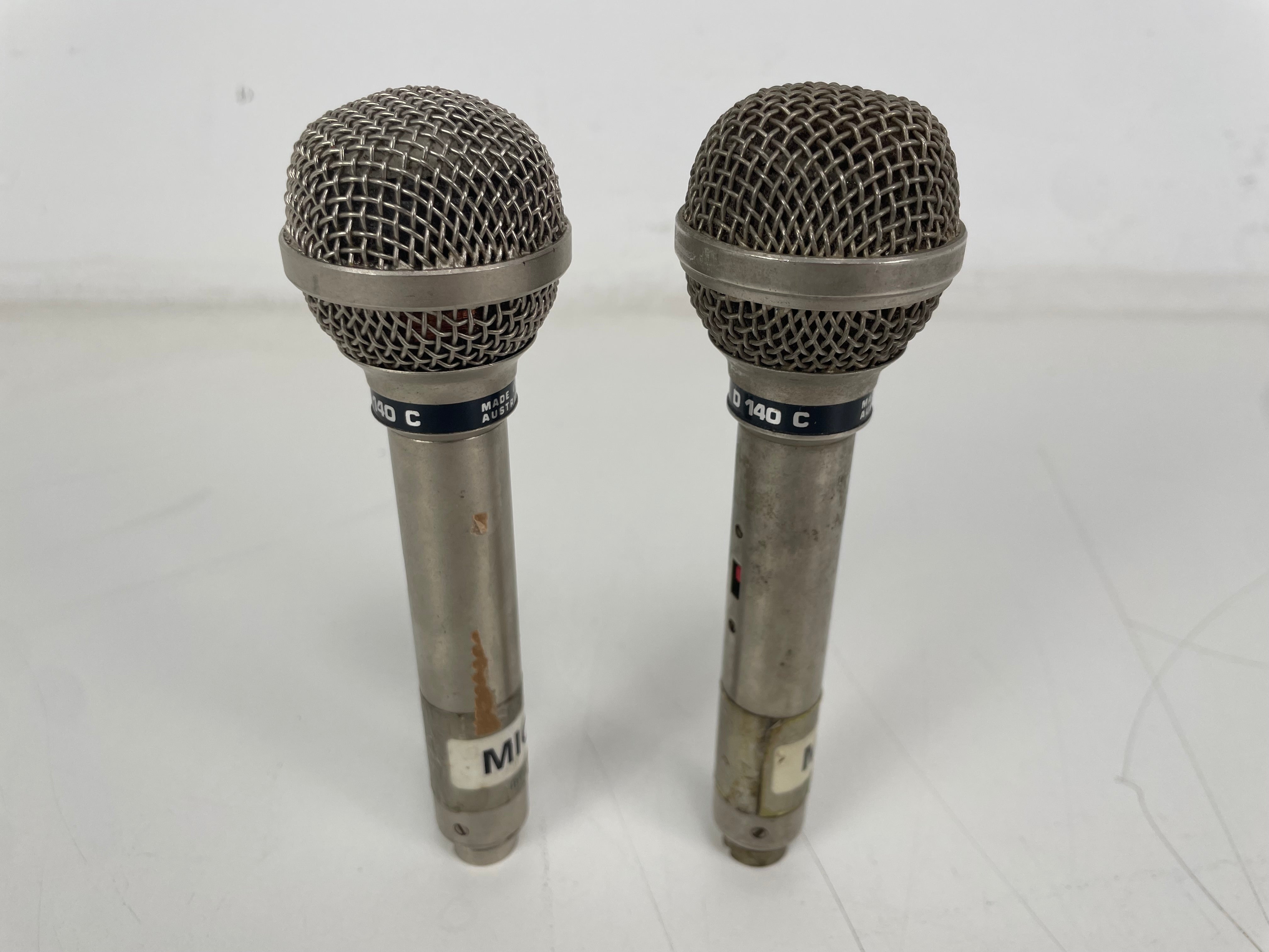 AKG - D140C - Dynamic Microphone - Set - 1 mic as is - Smal Tuchel version