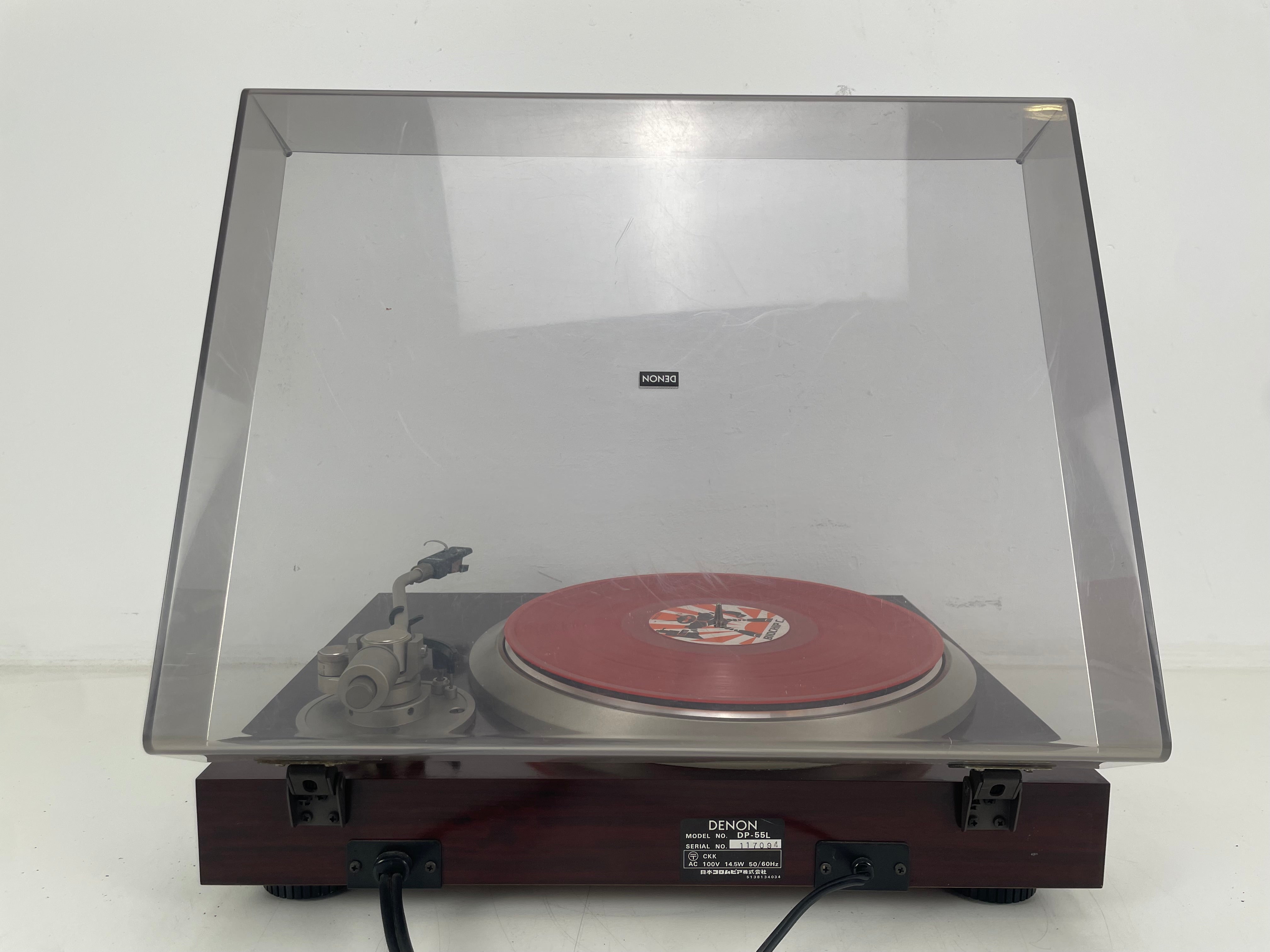 Denon - DP-55L - Quartz Direct Drive Turntable – ⚠ 110V ⚠ – Pickering UV-15 - Serviced (Repaired)