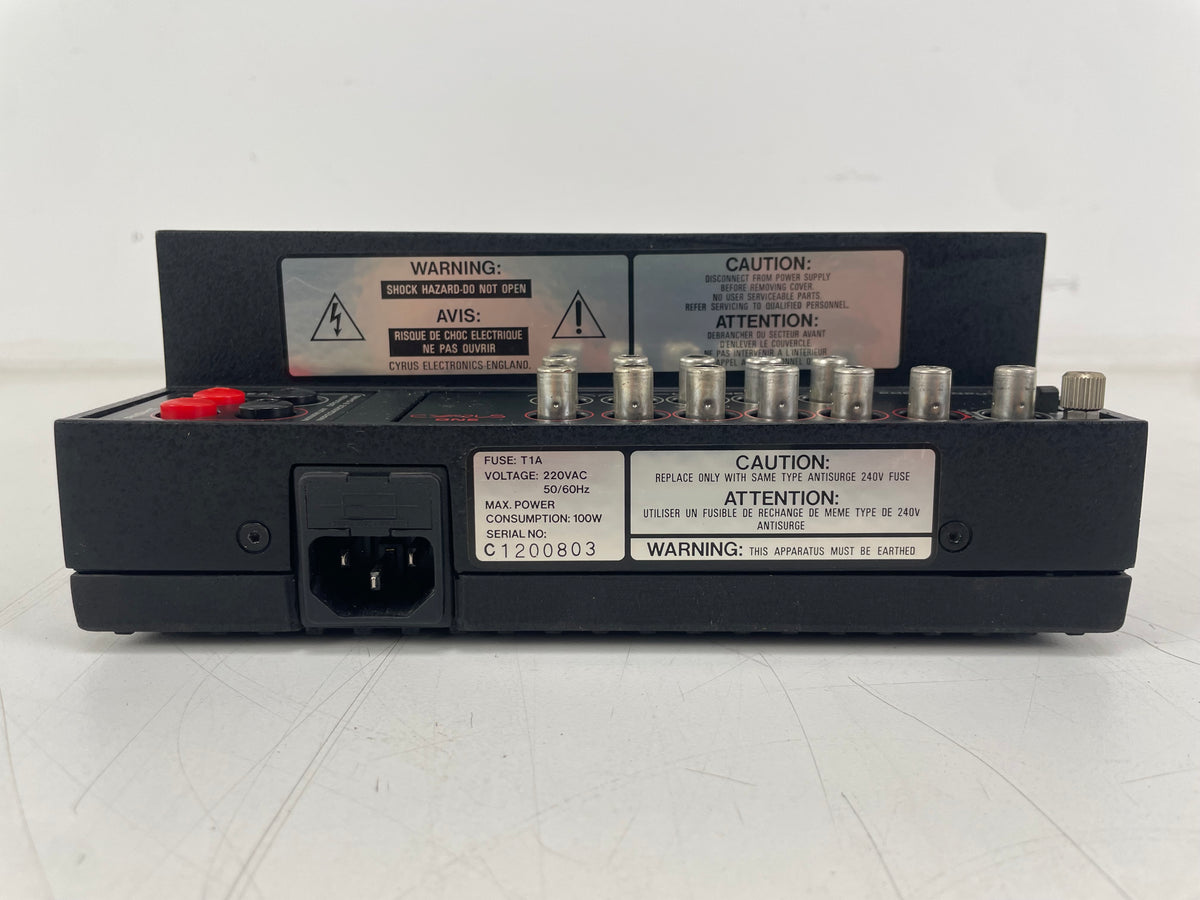 Cyrus One – Stereo Integrated Amplifier – Serviced (Cleaned)