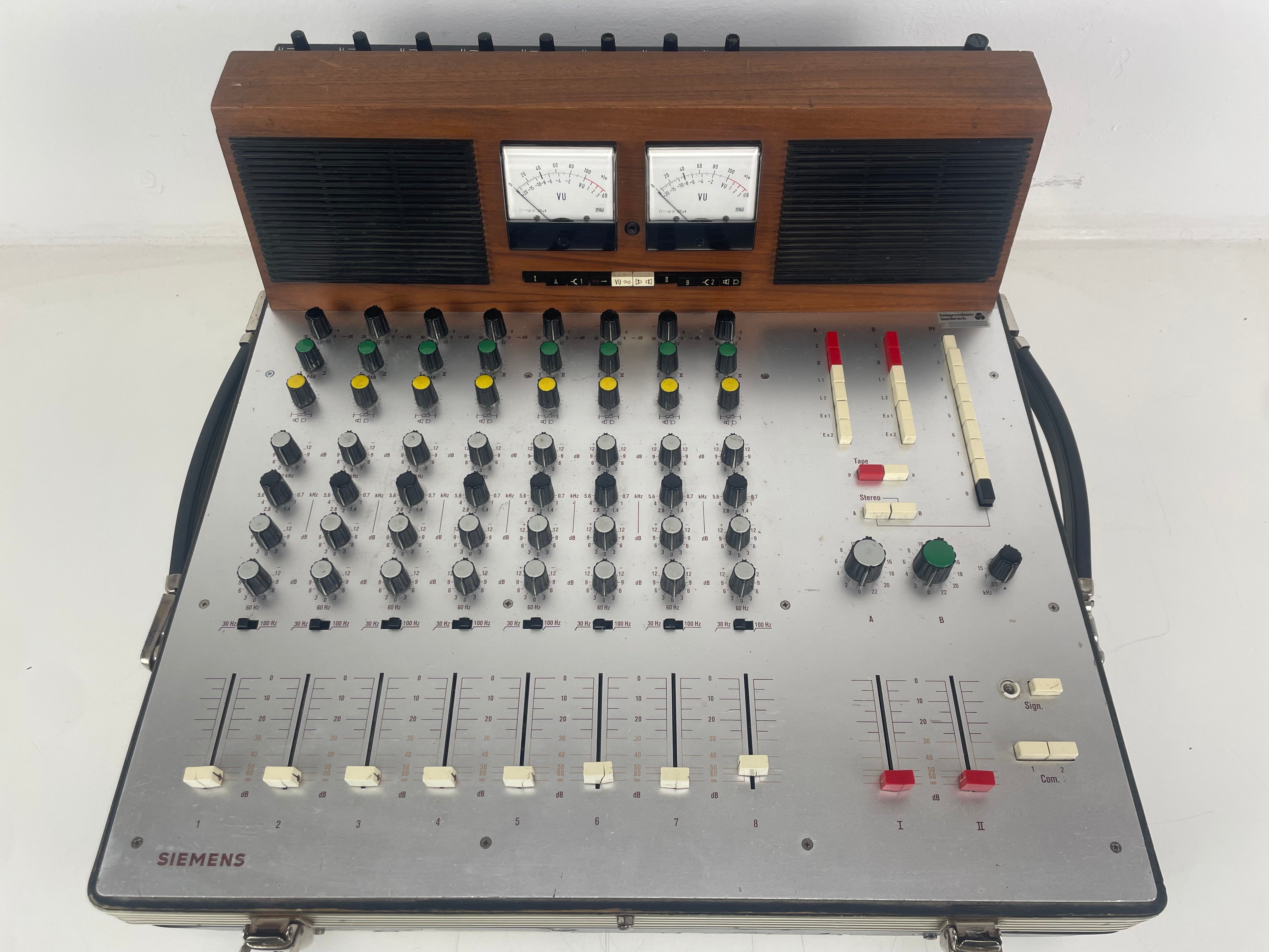 Siemens - WSW ELA 1208 - Analog Studio Mixer - Manual/Cables/PSU Serviced (Recapped)