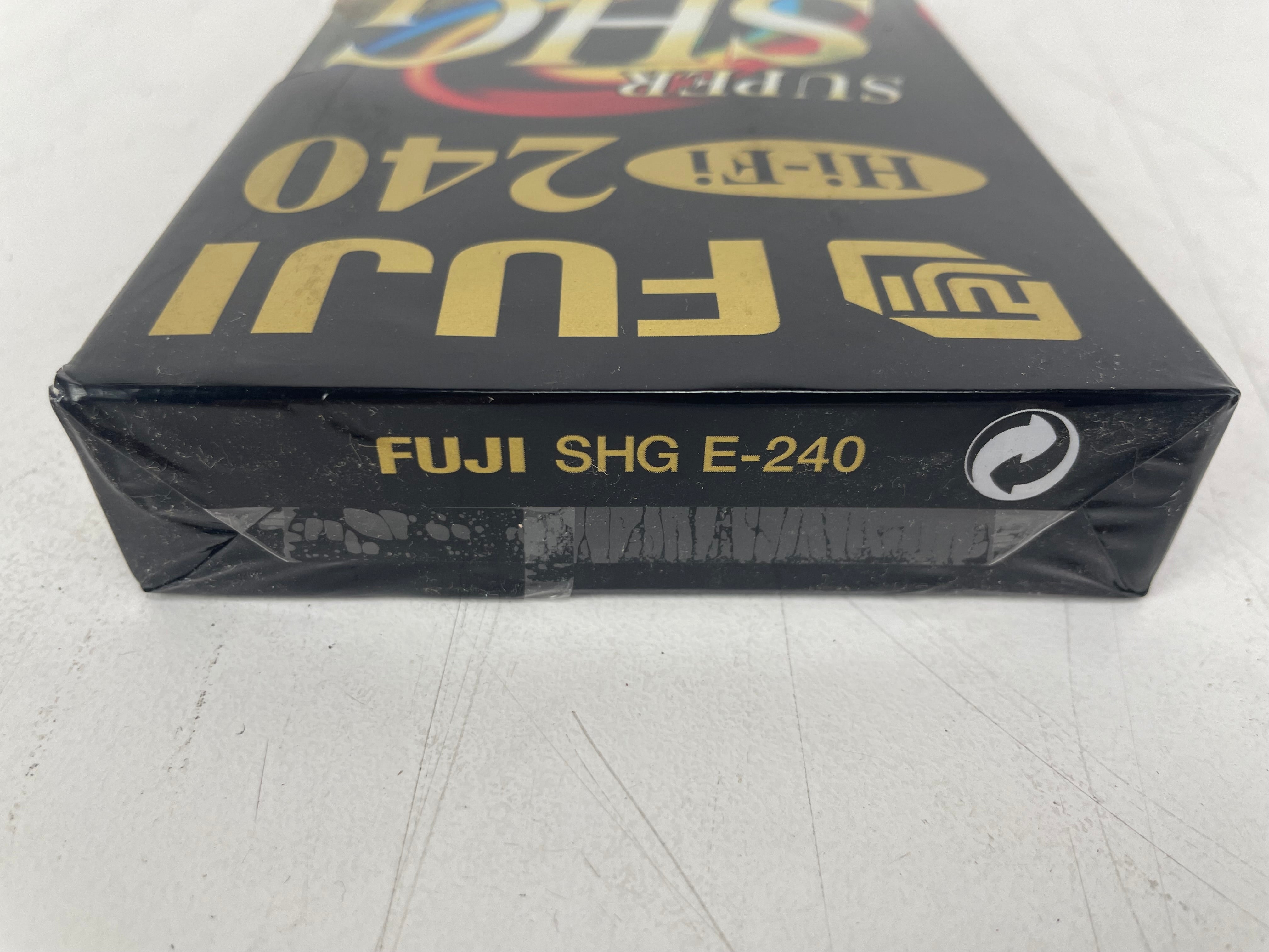 Fuji - SHG E-240 - Hi-Fi Super SHG - VHS Tape - PAL/SECAM - 240 - 4 Hrs - Sealed - NOS