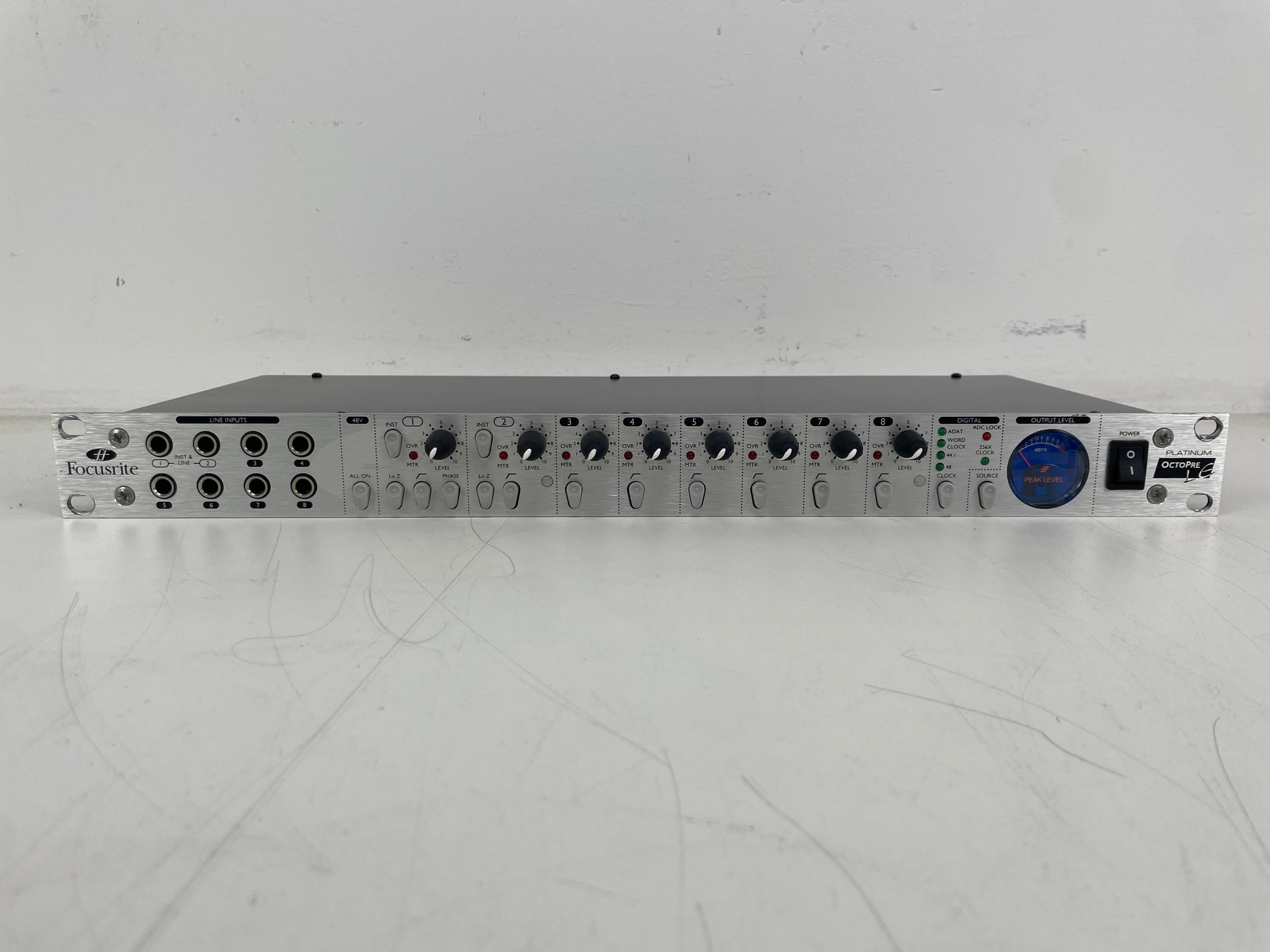 Focusrite Platinum - Octopre - LE 8 - Interface - No PSU (No.2)