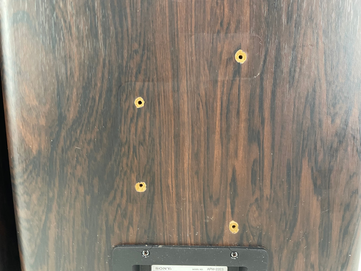 Sony – APM-22ES – Bookshelf APM Speaker Pair - Matched Pair
