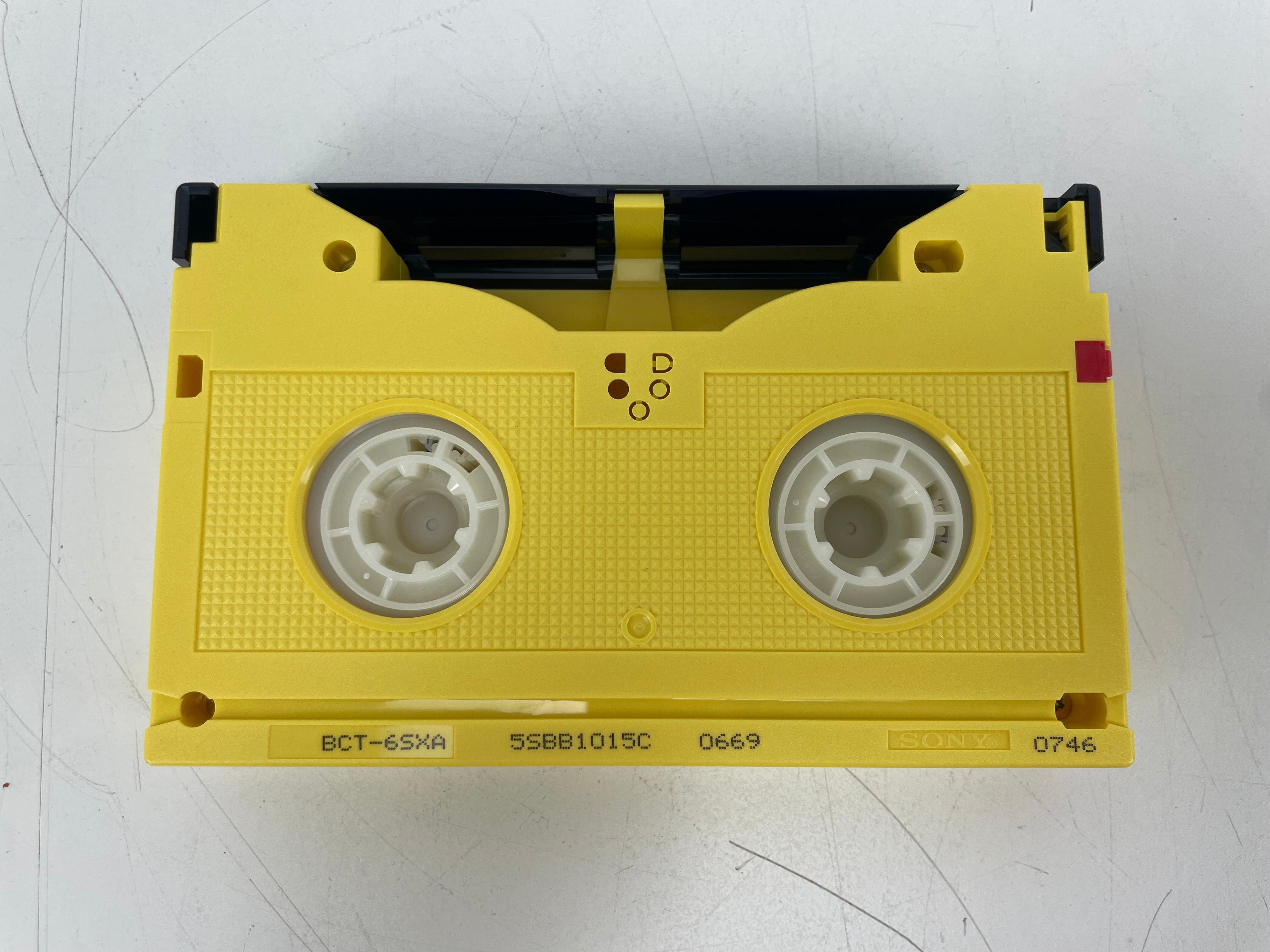 Sony - BCT-6SXA - BetacamSX - Metal Tape - 6 - NOS