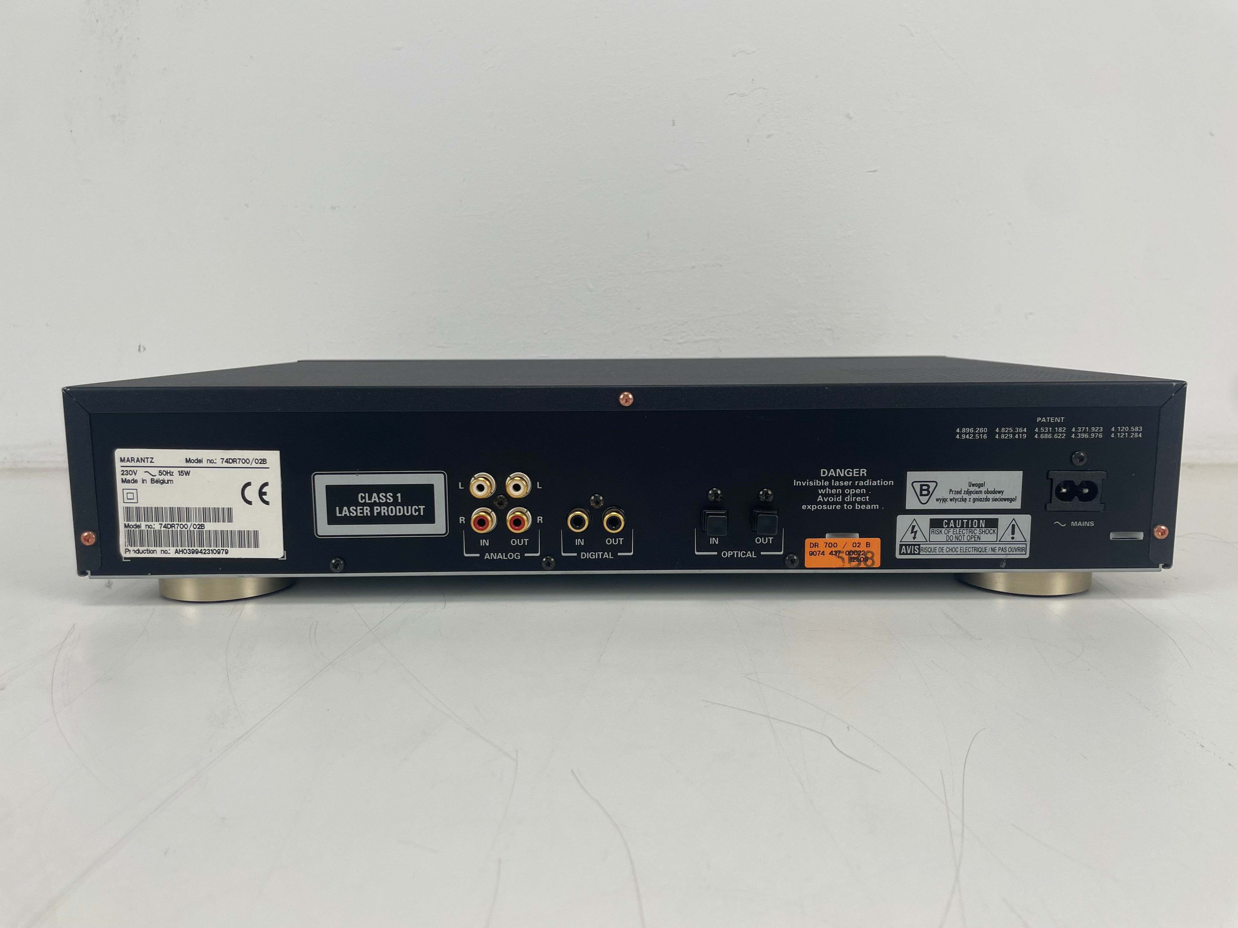Marantz - DR700 - Compact Disc Recorder