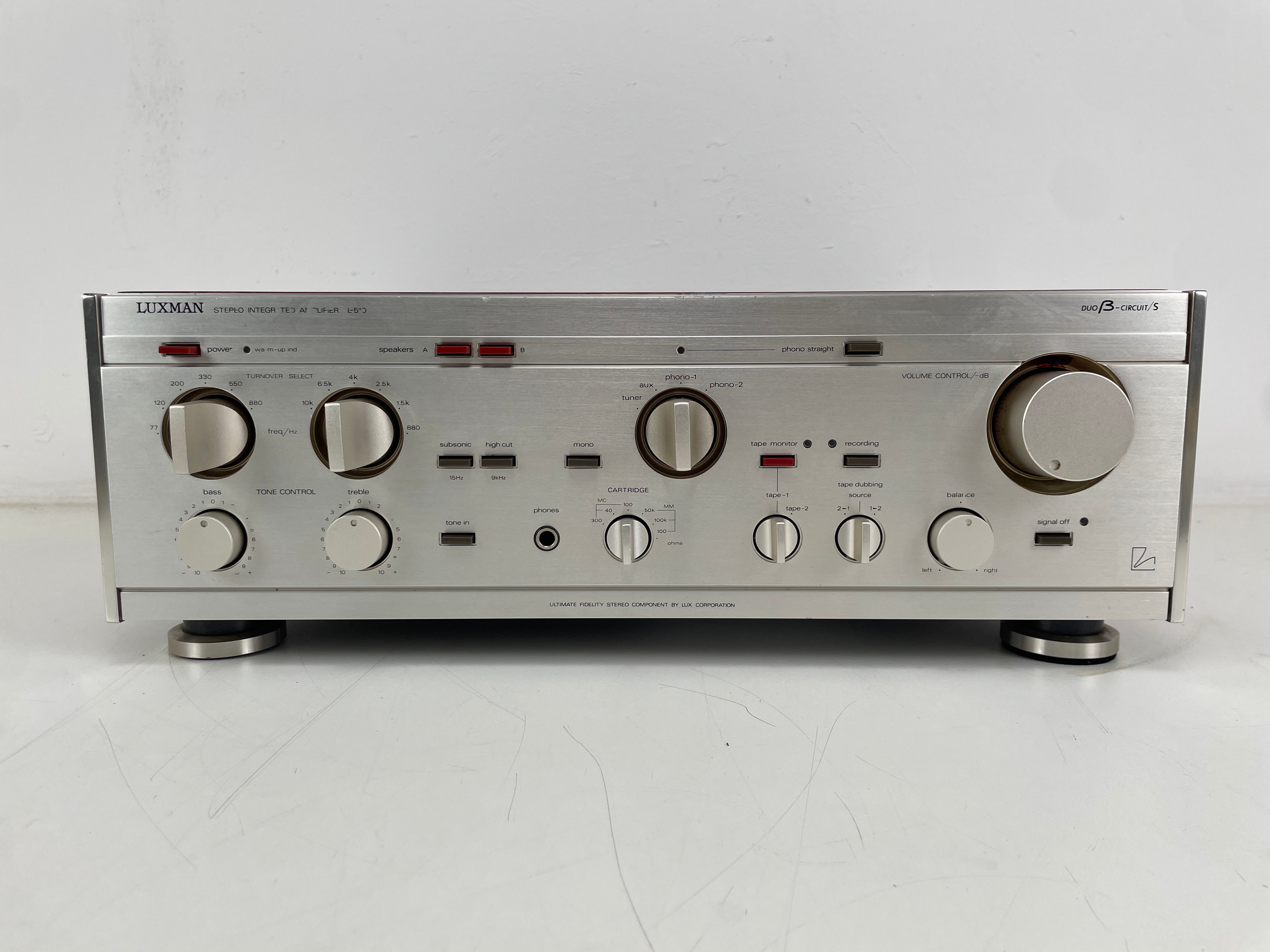 Luxman - L510 - Stereo Integrated Amplifier - Serviced (Repaired)