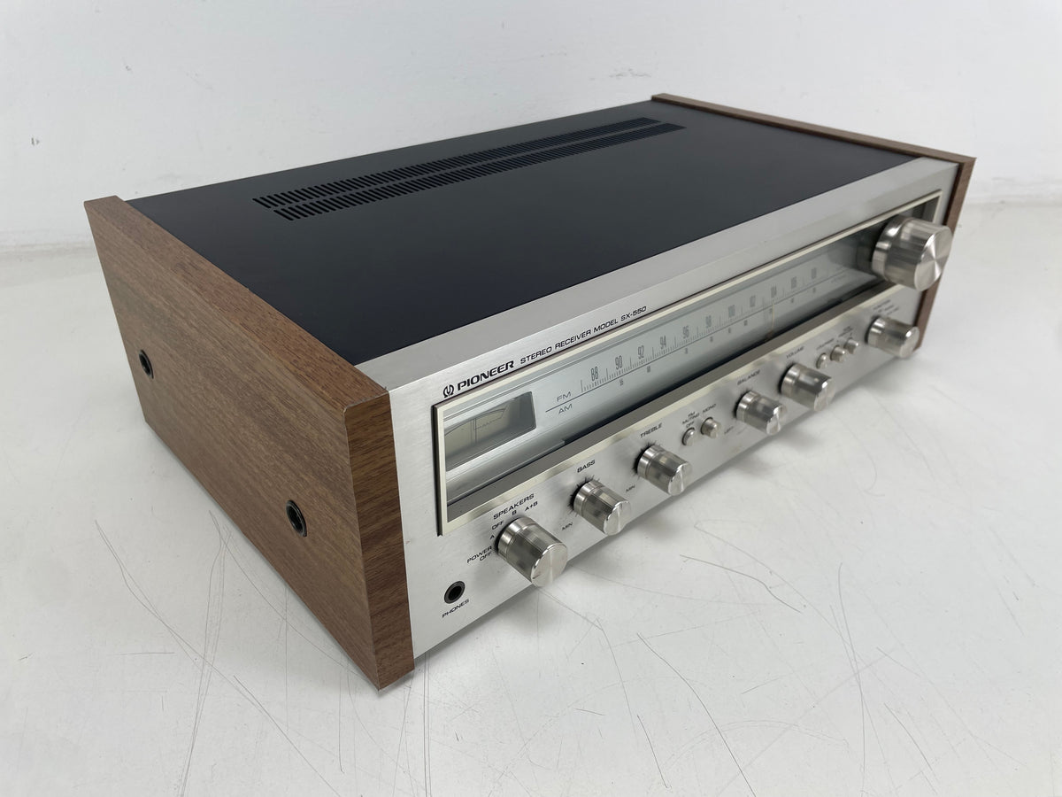 Pioneer - SX-550 - Stereo Receiver - Serviced (Repaired/Rewrapped/Repainted)