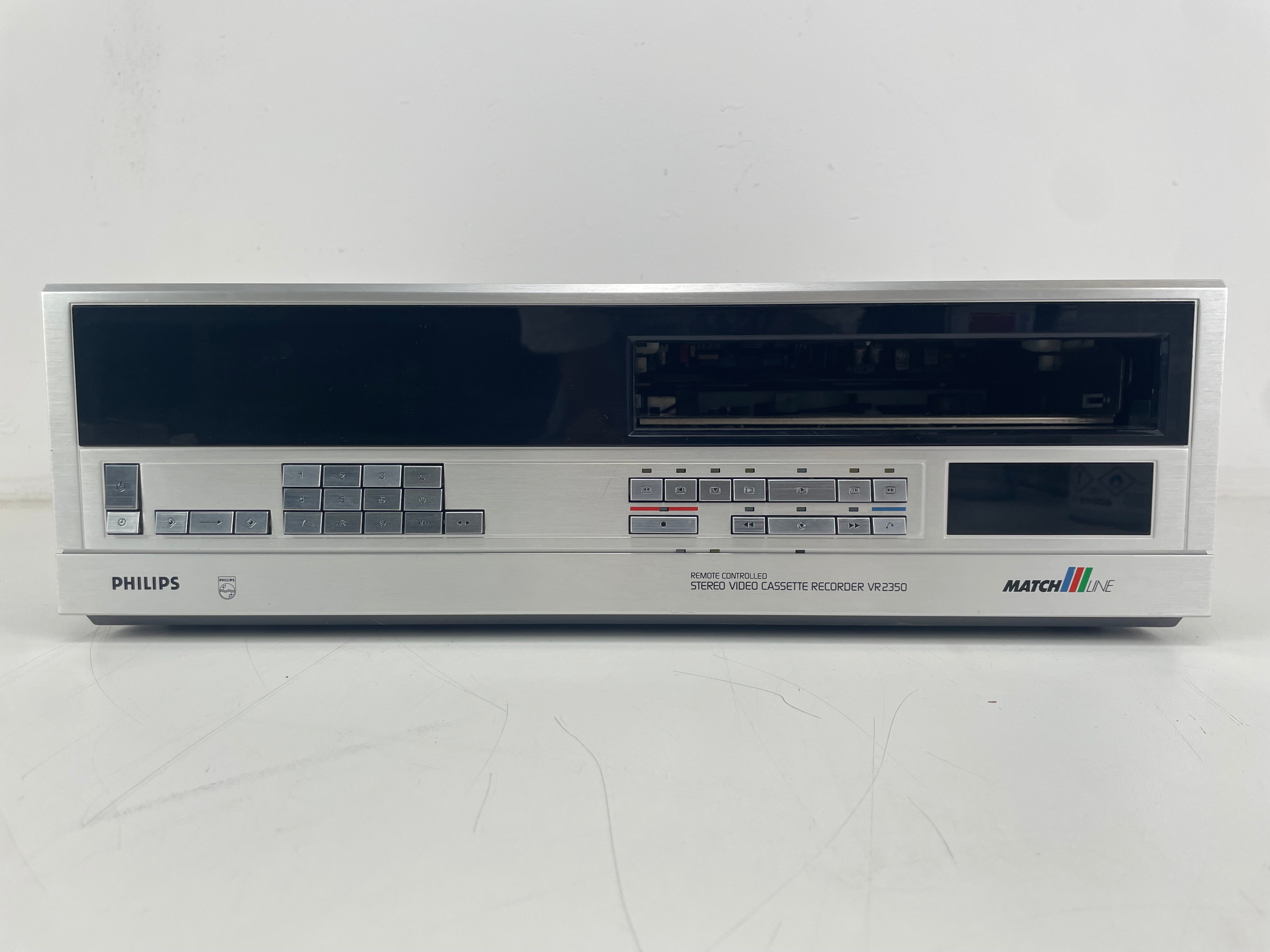 Philips - VR2350/00 - Stereo Video Cassette Recorder - Video2000 - Serviced (Repaired)