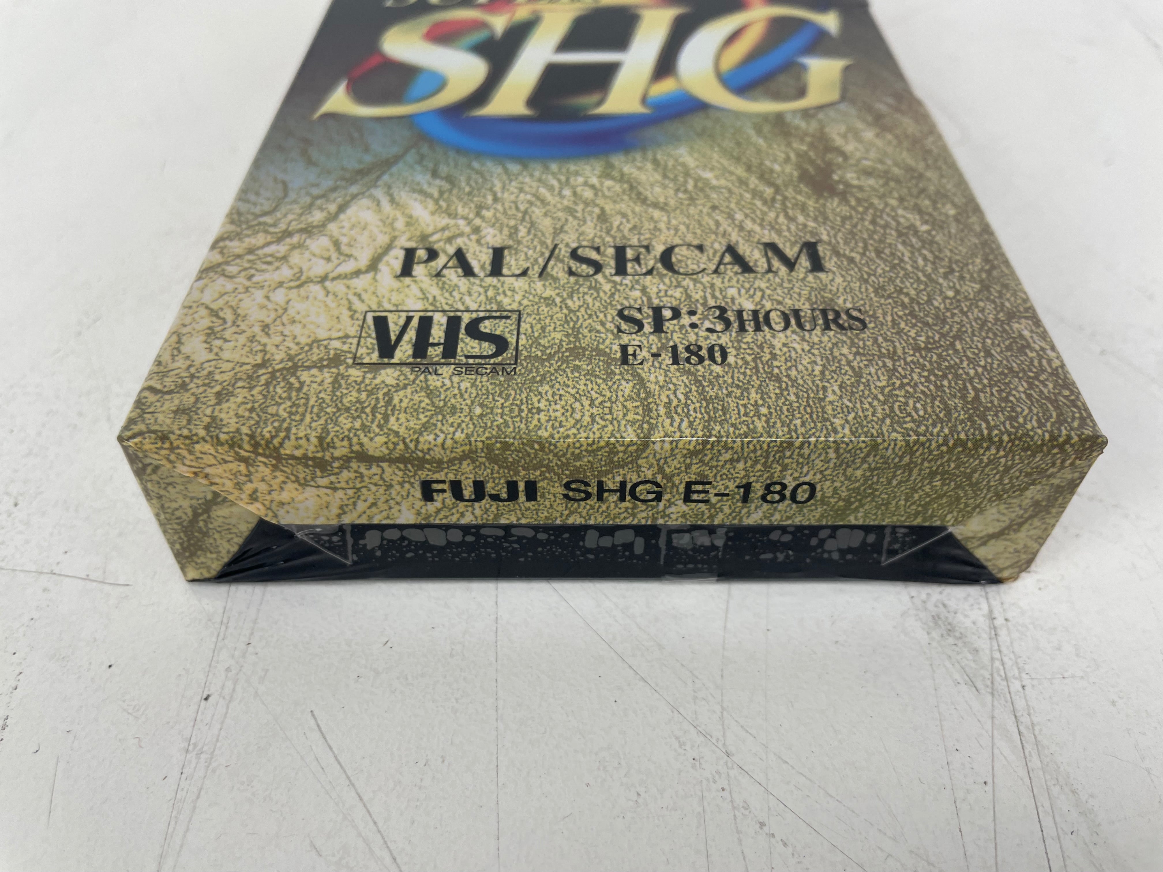 Fuji - SHG E-180 - Hi-Fi Super SHG - VHS Tape - PAL/SECAM - 180 - 3 Hrs - Sealed - NOS