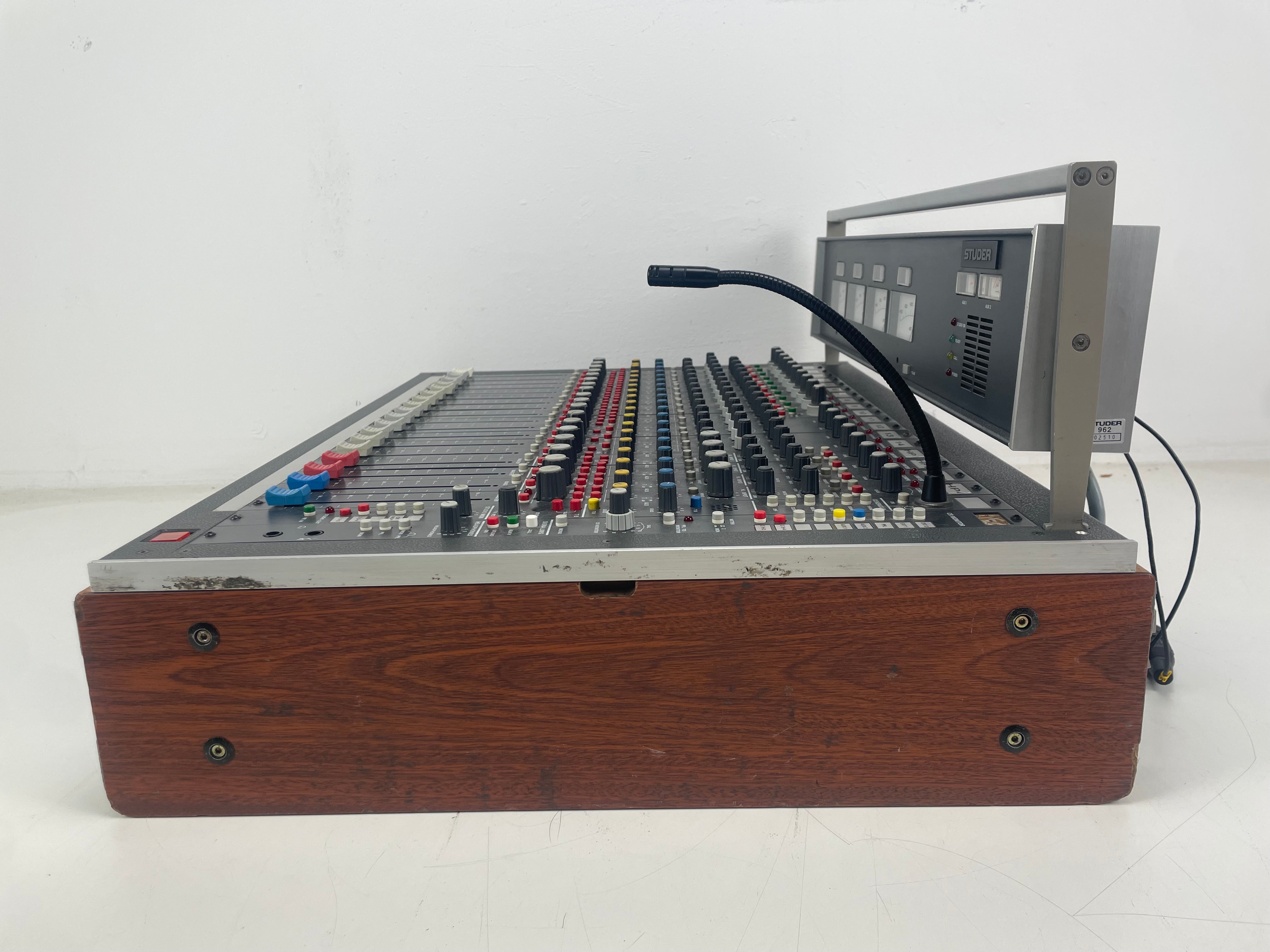 Studer - 962 - Studio Mixer - Inc. Breakout box - D-SUB25  Cable - Rare