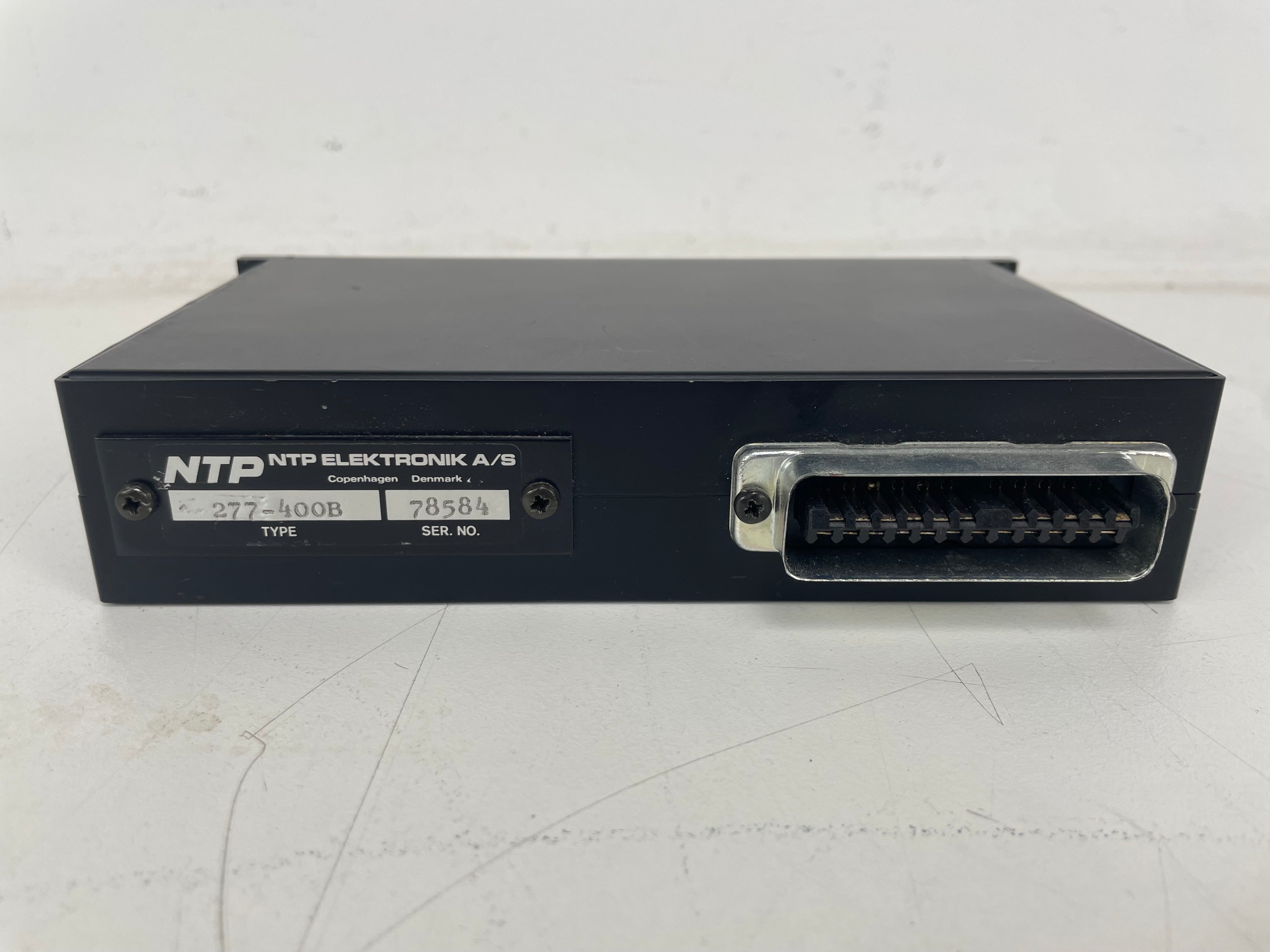 NTP - 277-400 - Stereo PPM RMS Phase Correlation Meter - Inc. Specs/Pinout Sheet
