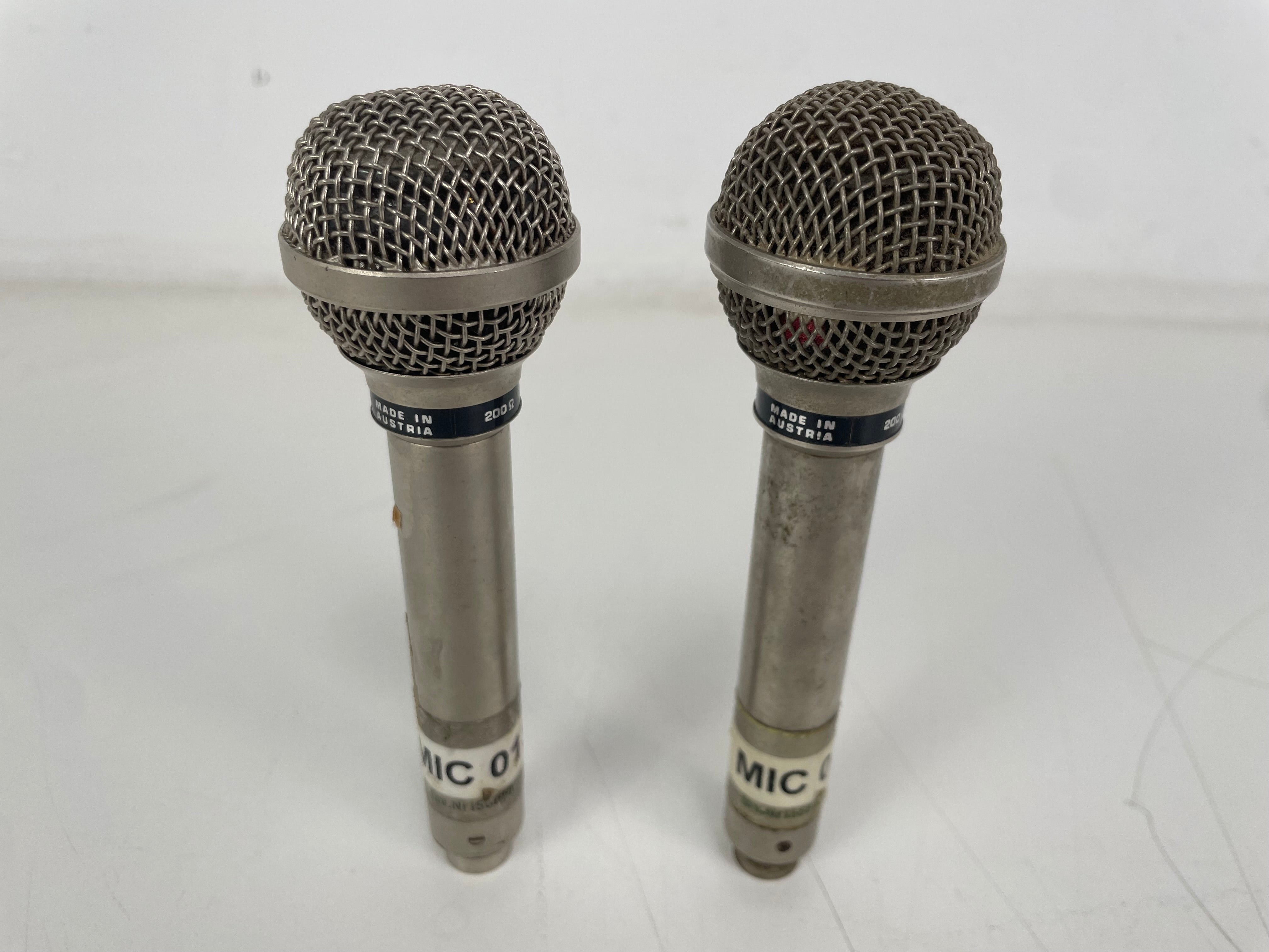 AKG - D140C - Dynamic Microphone - Set - 1 mic as is - Smal Tuchel version