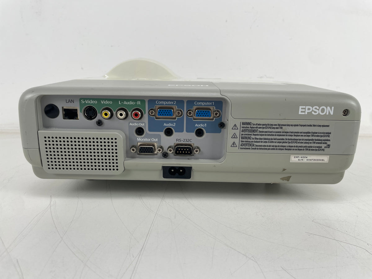 Epson - H281B - Short-Throw LCD Projector - Filter replacement needed - 1880 Hours
