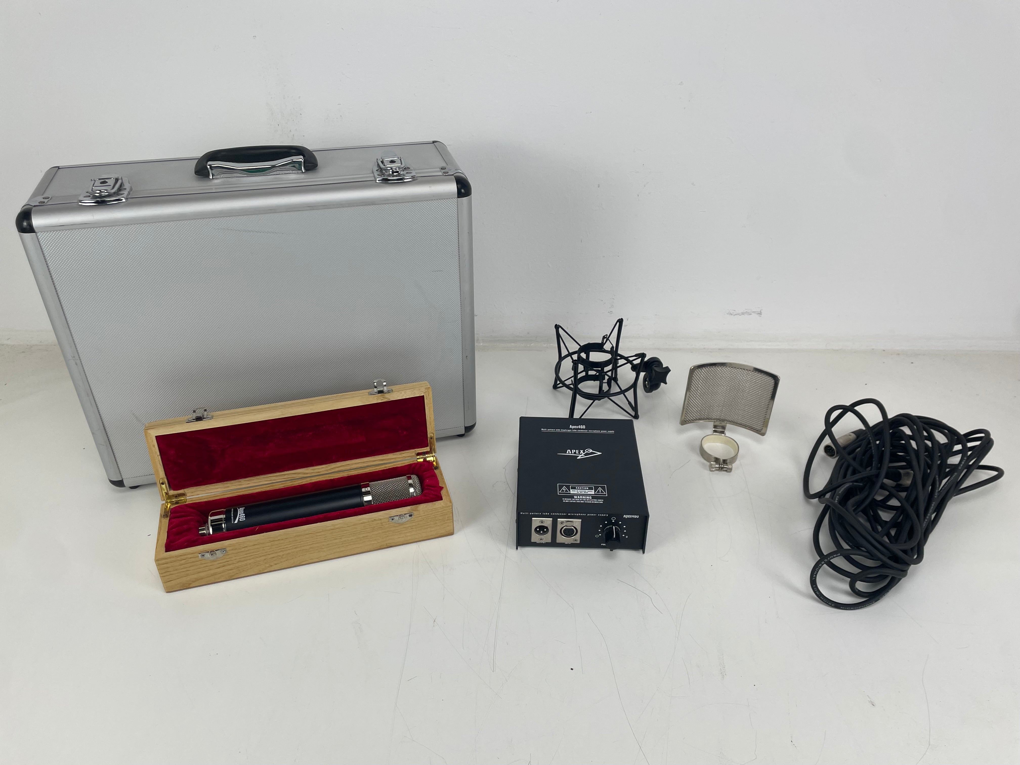 Apex - 460 - Anniversary Edition - Tube Condenser Microphone - Mint - (AKG C12) (No. 2)
