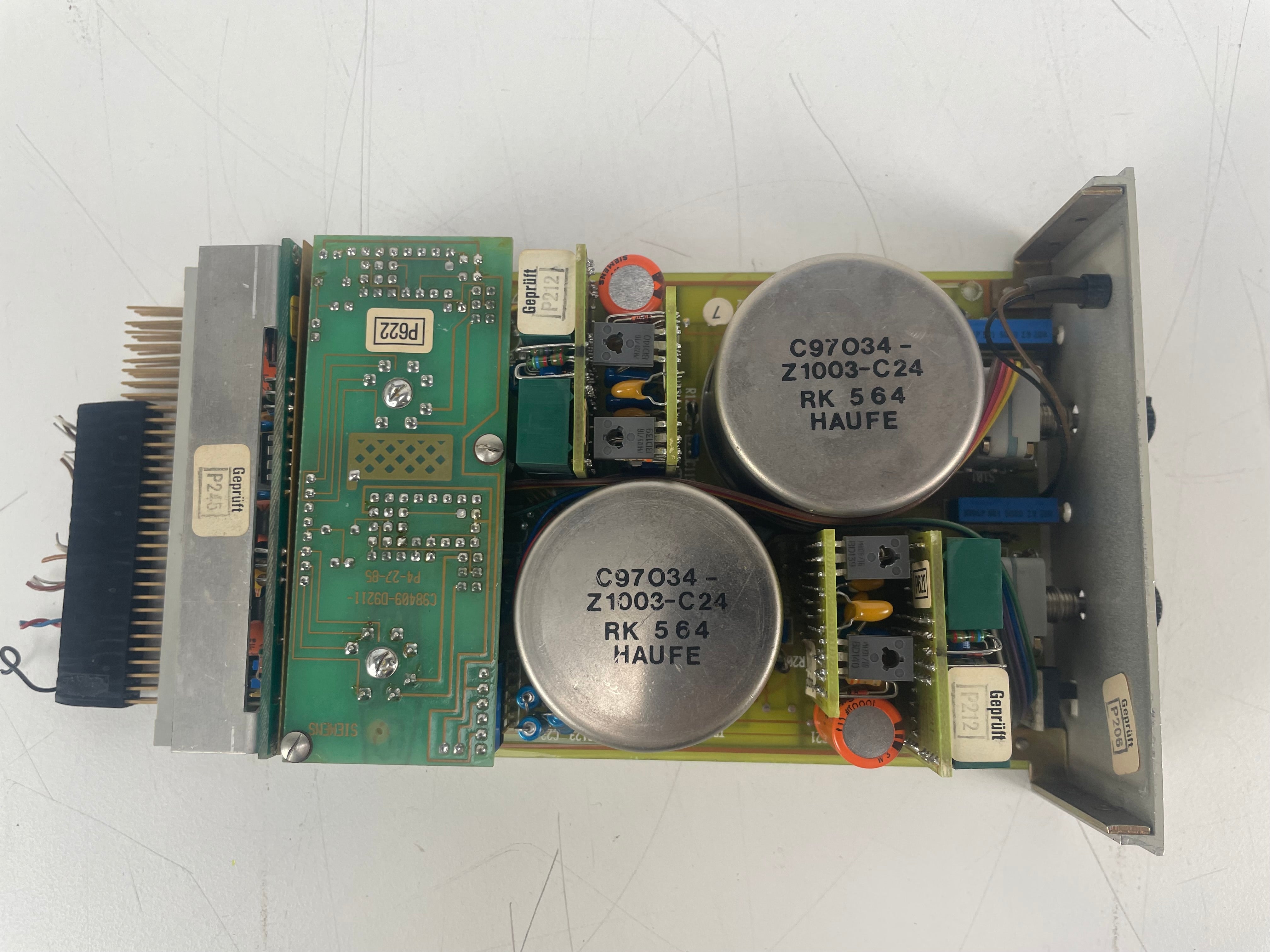 Siemens - V2274-/2TV PM-- Zweifach-Trennverstaeker - With connectors (No.1)