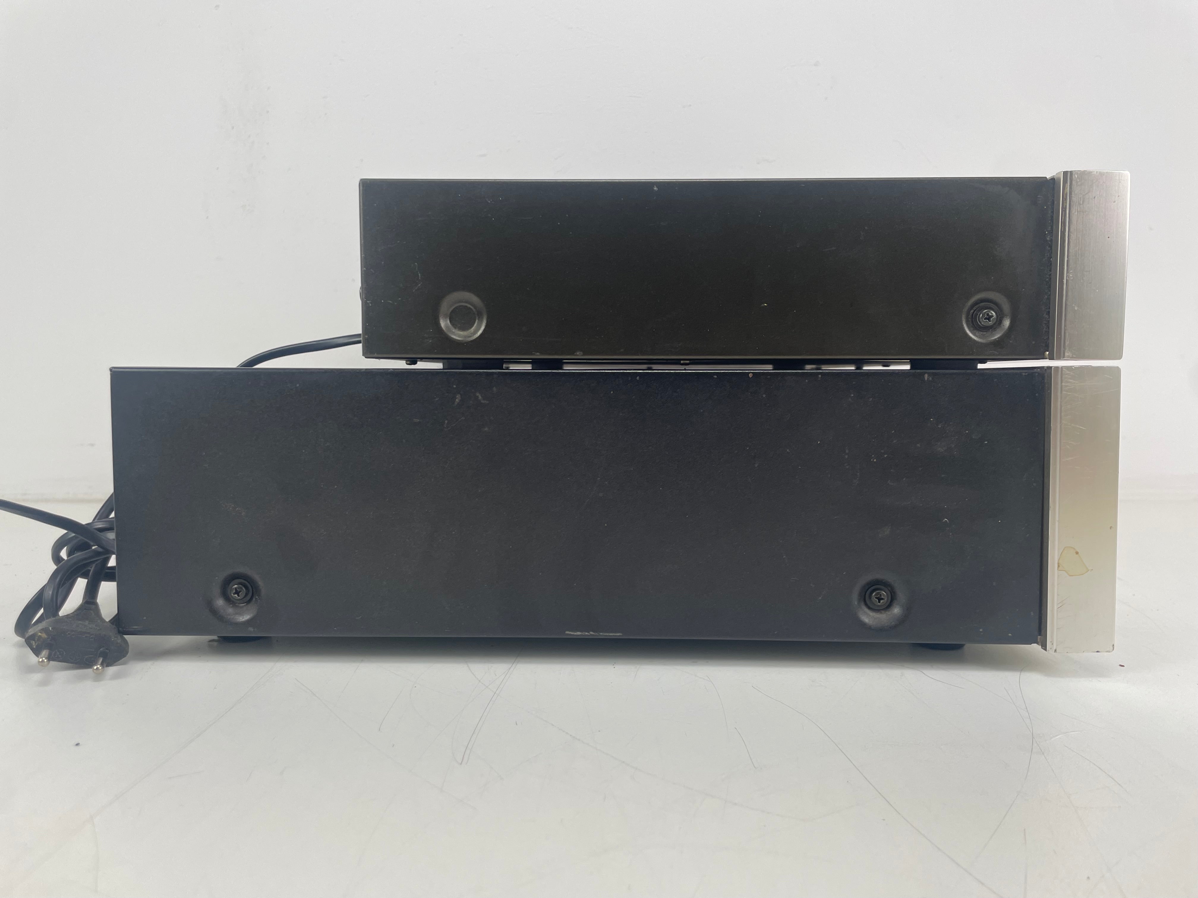 Luxman - C-02/M-02 - Power/Pre-Amplifier Set - Serviced (Repaired)