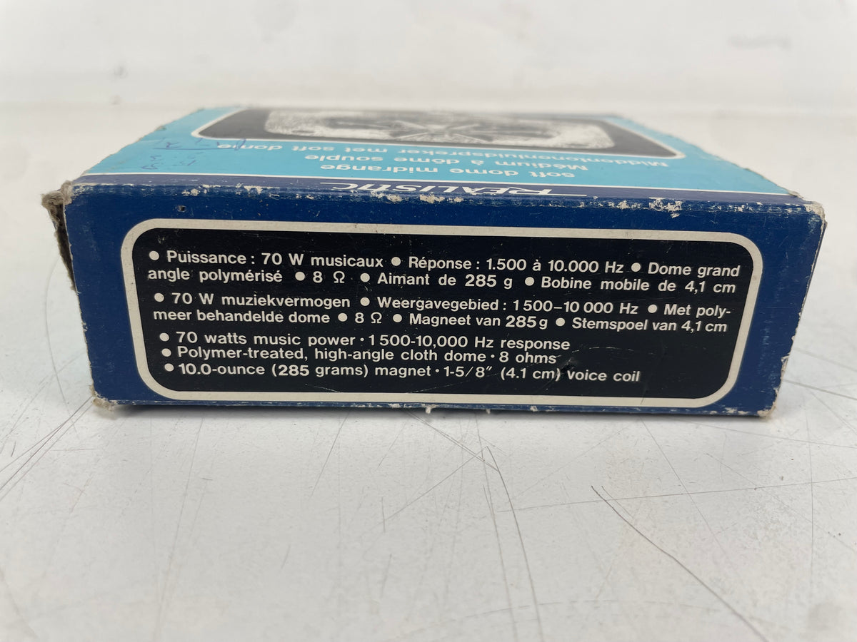 Realistic – 40-1281 – Soft Dome Midrange Speaker Driver – 8 Ohm – New Old Stock