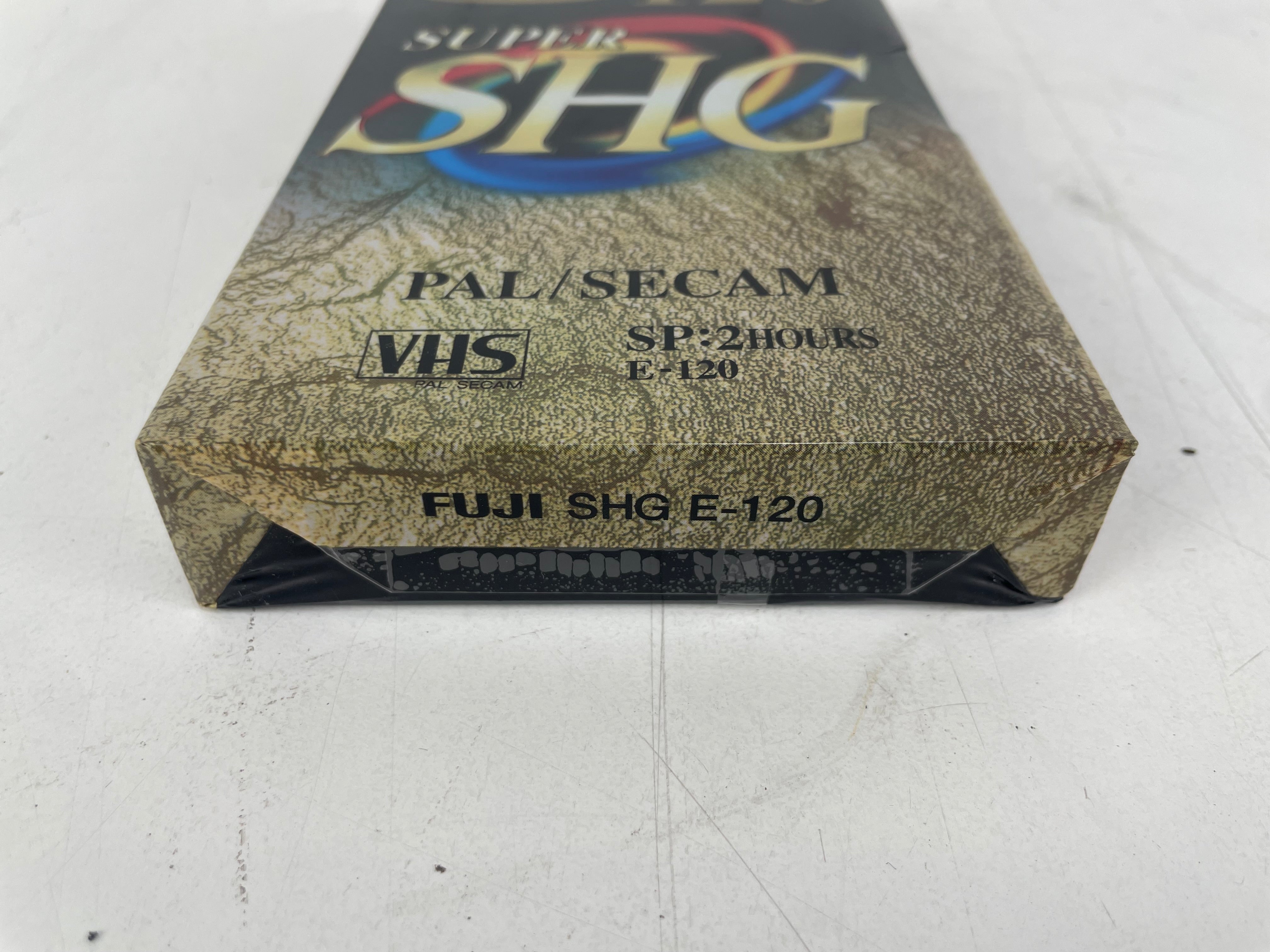 Fuji - SHG E-120 - Hi-Fi Super SHG - VHS Tape - PAL/SECAM - 120 - 2 Hrs - Sealed - NOS