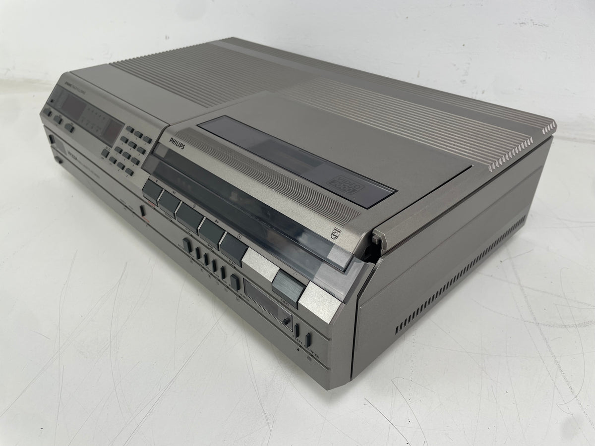 Philips – VR2334/00 – Video 2000 Video Cassette Recorder – Serviced (Repaired/Replaced)