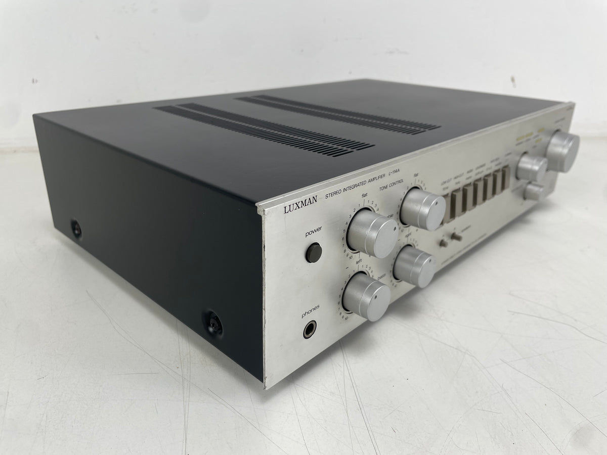 Luxman – L-114A – Stereo Integrated Amplifier – Serviced (Resprayed)