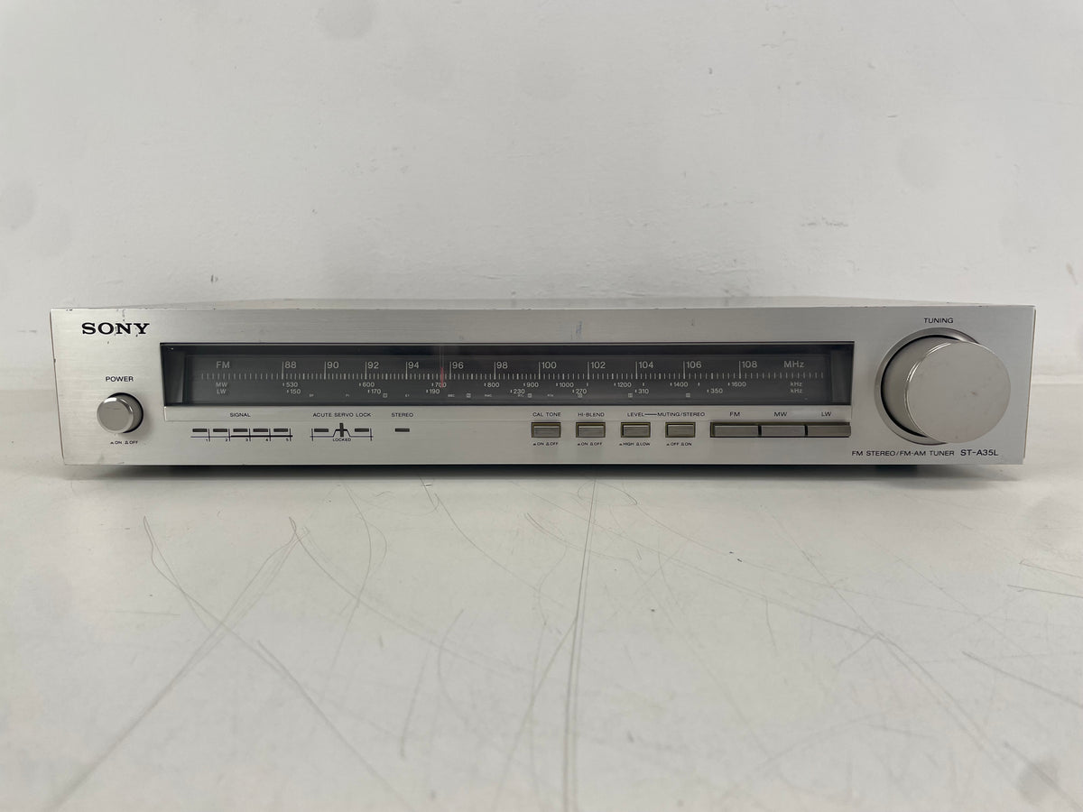 Sony – ST-A35L – FM Stereo / AM Tuner – Stereo Indicator Light Defective