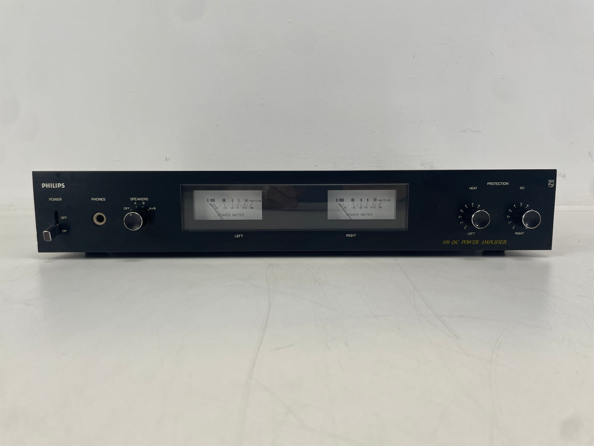 Philips – 370 DC Power Amplifier – Stereo HiFi Power Amplifier
