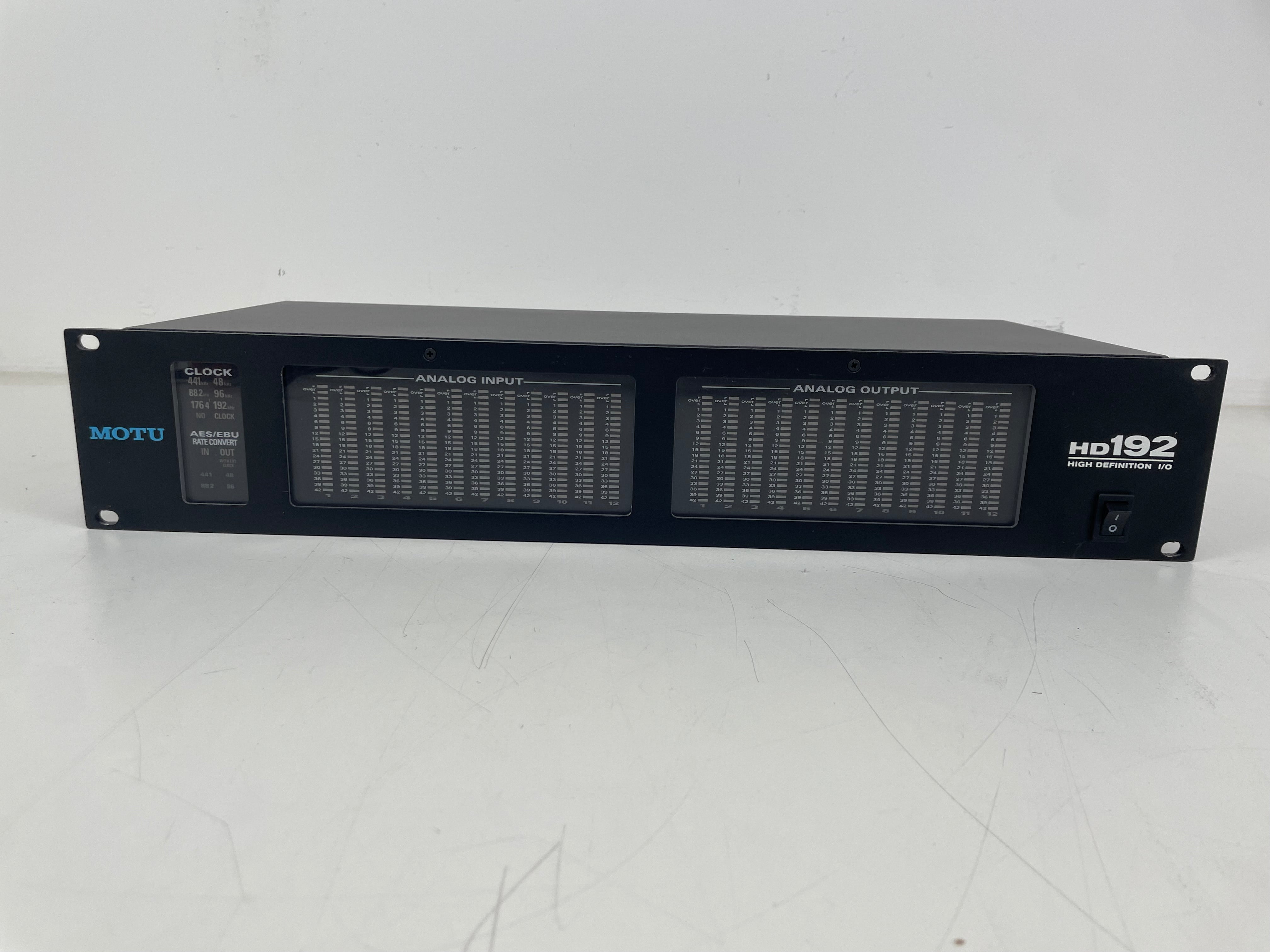 Motu - HD192 - Firewire Interface - As Is