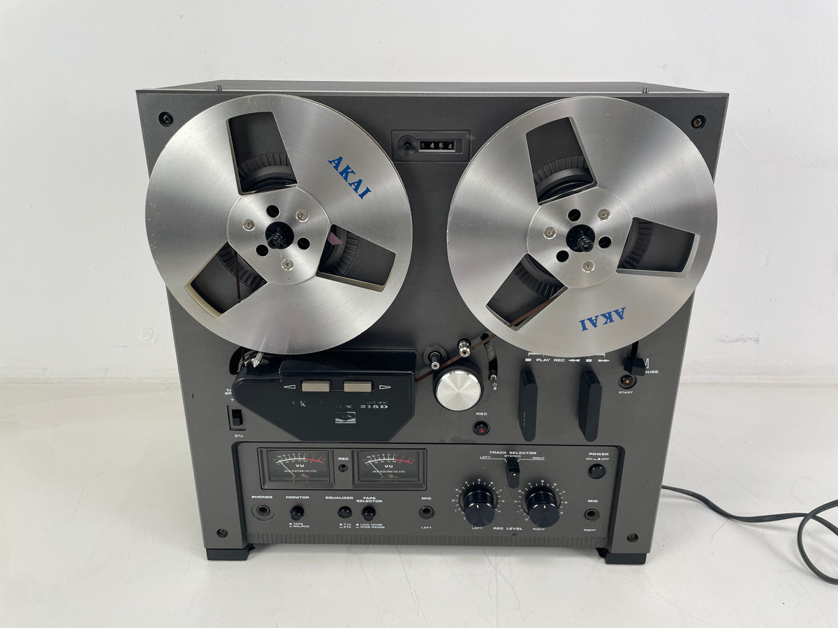 Akai - GX-215D - GX/3-Heads - 18CM Reel-to-Reel Recorder - Serviced (Repaired)