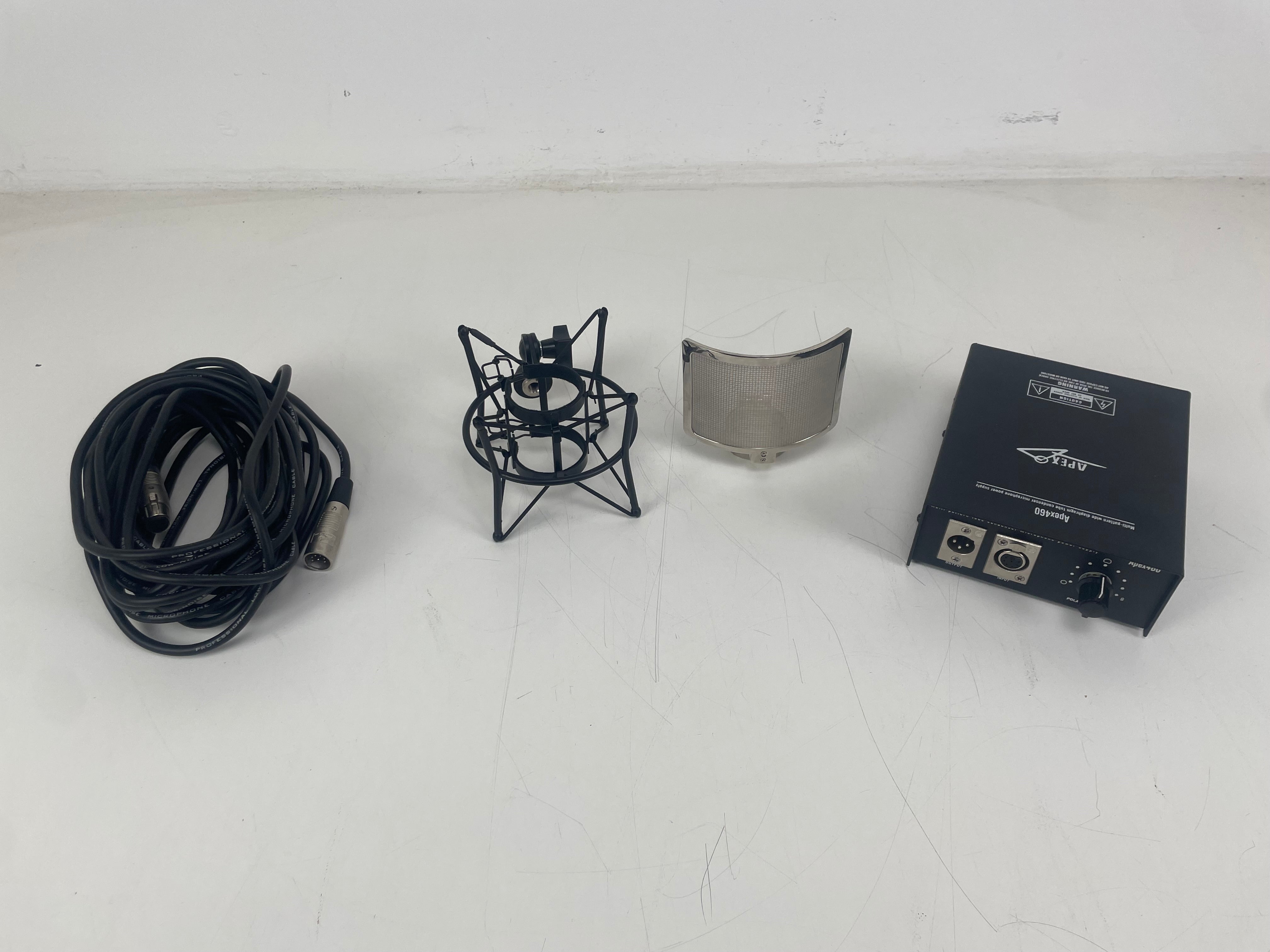 Apex - 460 - Anniversary Edition - Tube Condenser Microphone - Mint - (AKG C12)