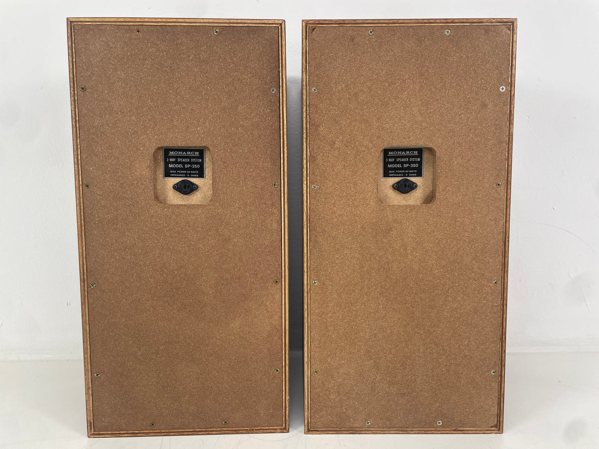 Monarch – SP-350 – 3-Way Passive Stereo Speakers (Pair)  – Original Boxes