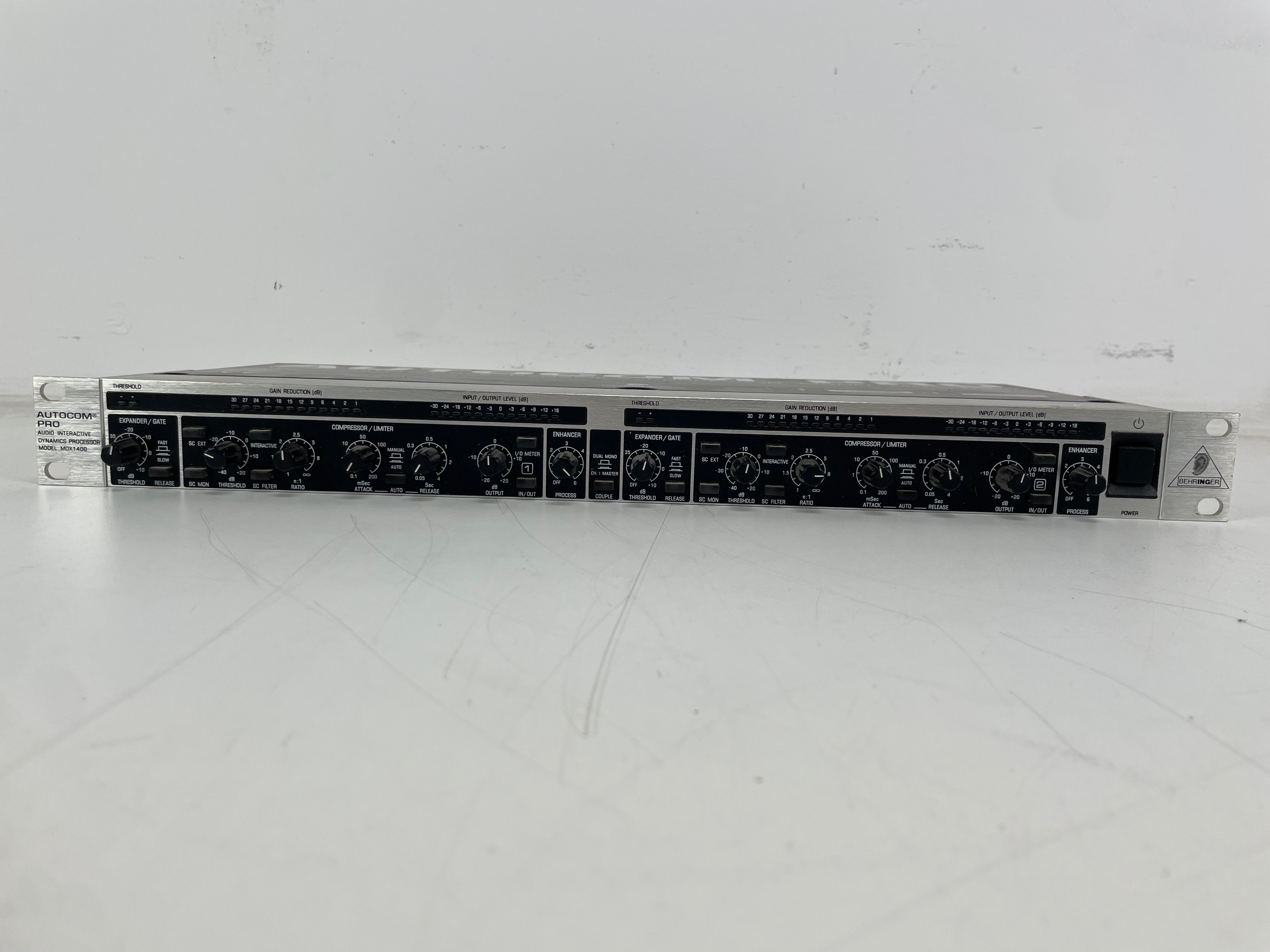 Behringer - MDX 1400 - Autocom Pro - Dynamics Processor - Used / Needs Cleaning