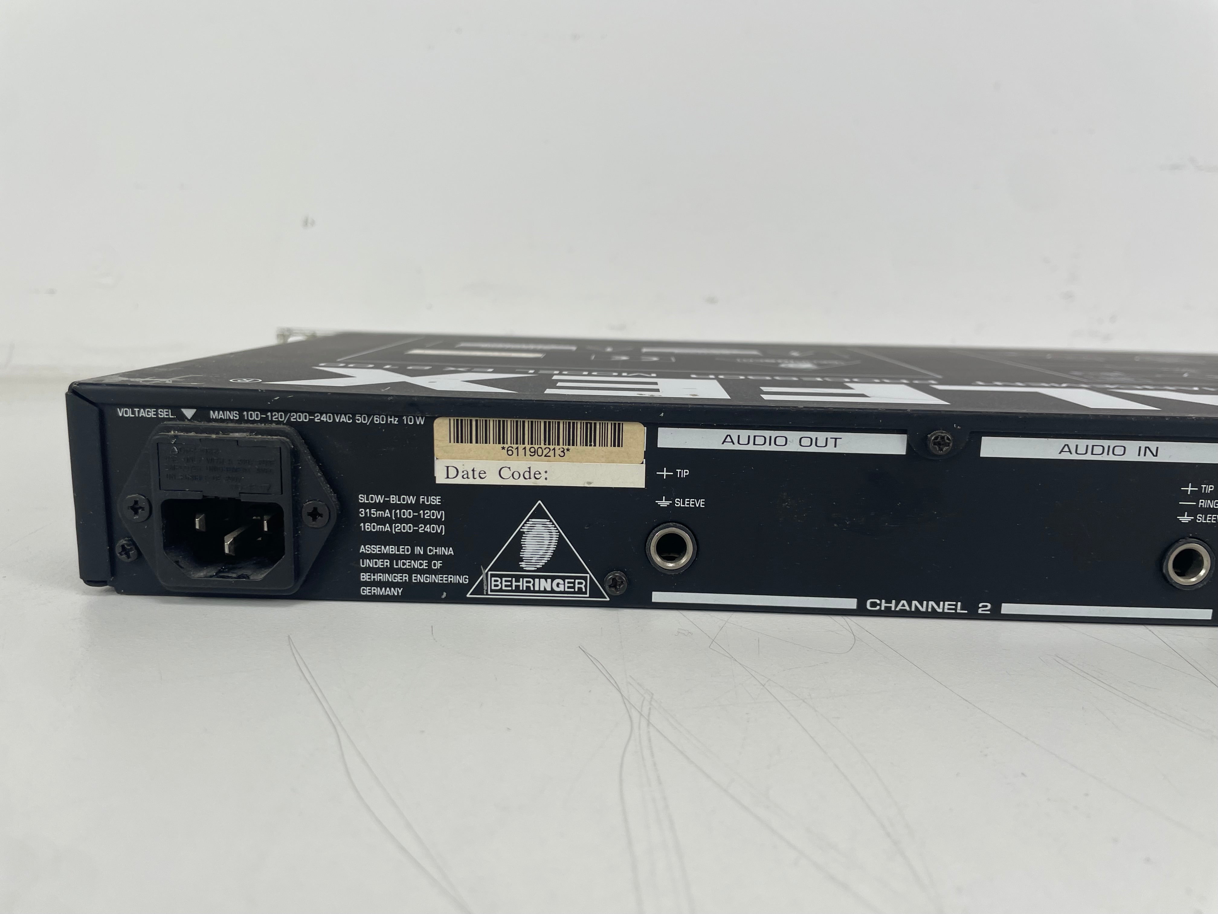 Behringer - EX2100 - Dualfex - Sound Processor