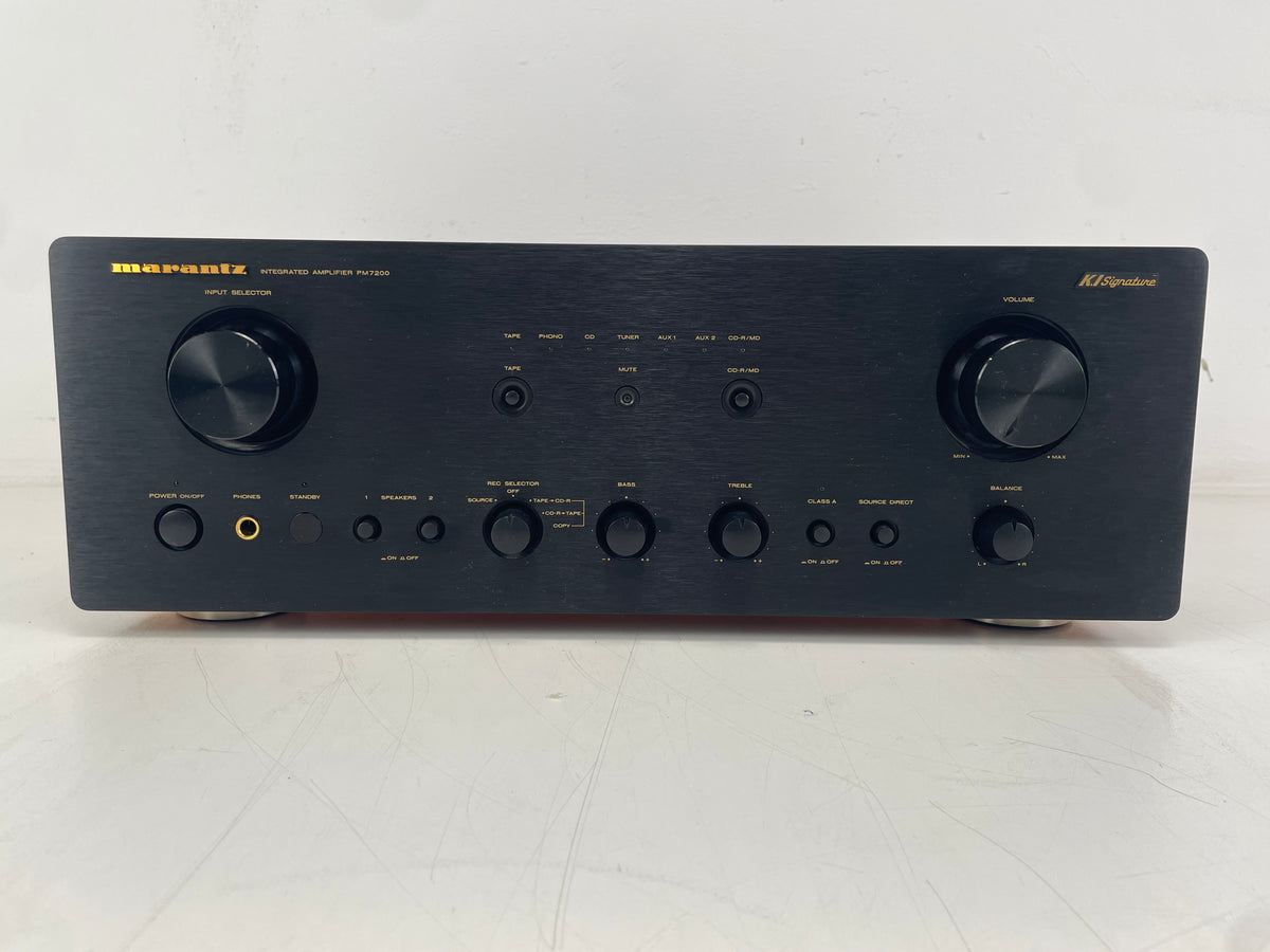 Marantz – PM7200 KI Signature – Stereo Integrated Amplifier – Serviced (Cleaned Potentiometers)