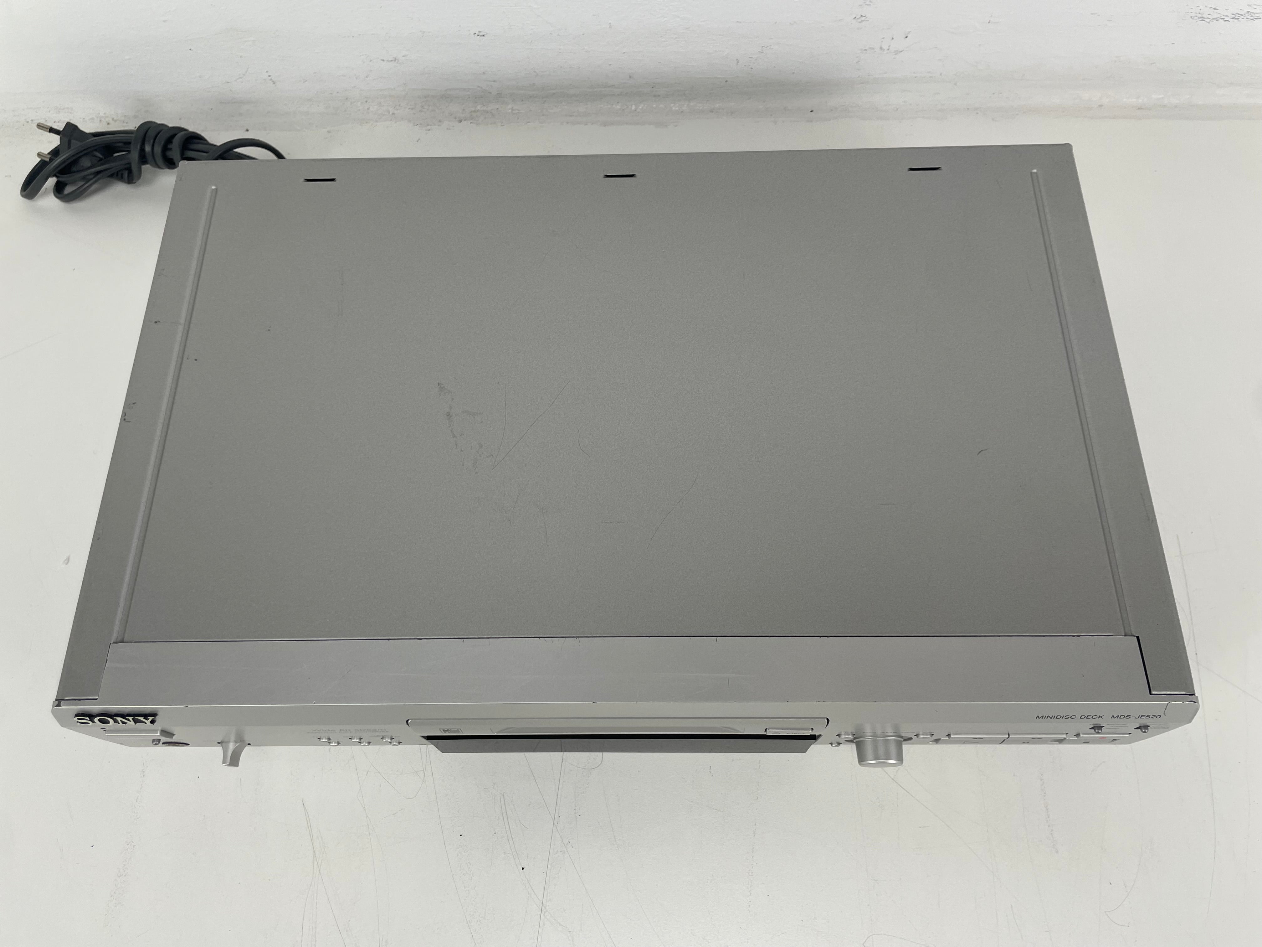 Sony - MDS-JE520 - MiniDisc Deck - Serviced (Repaired)