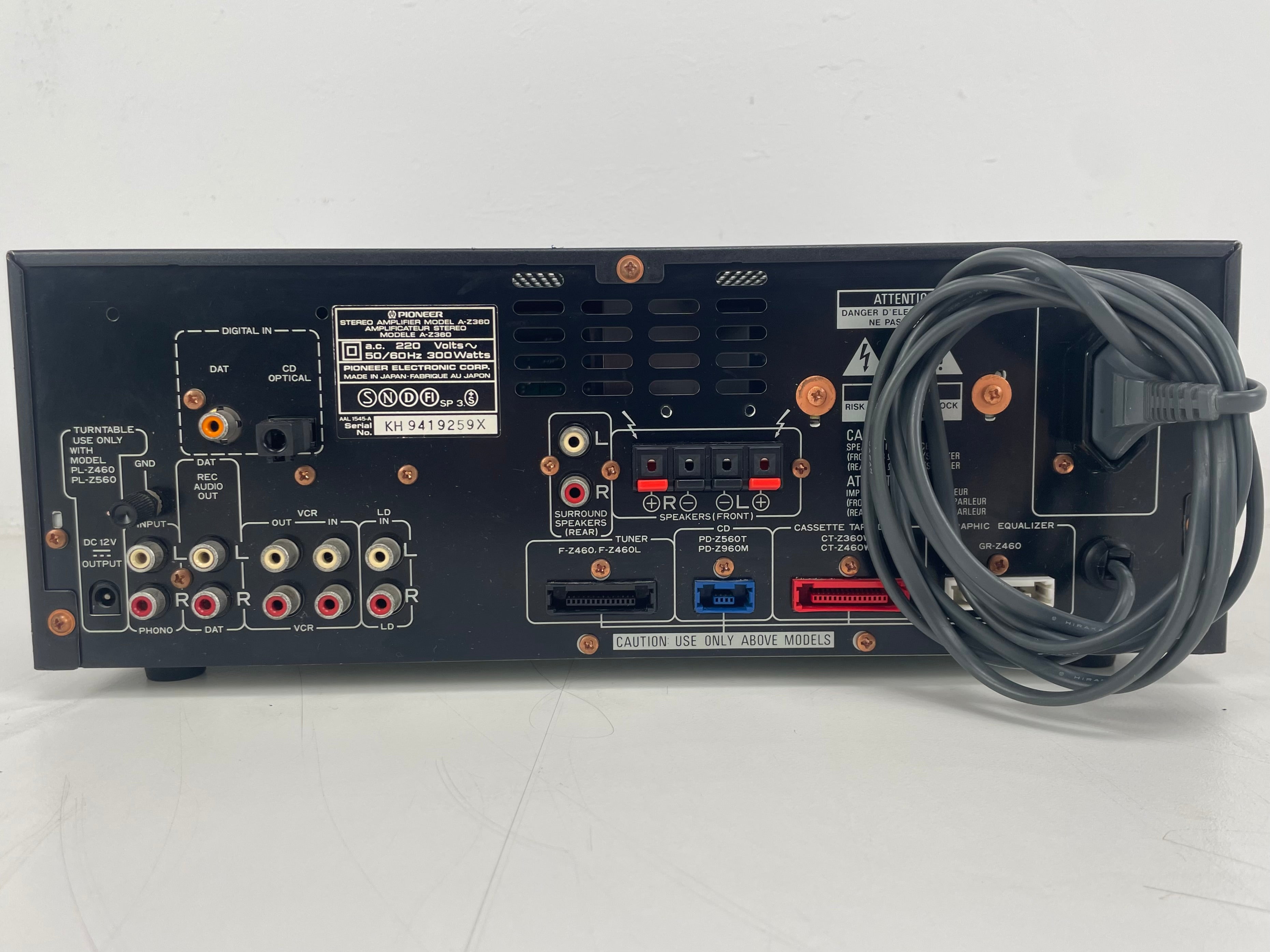 Pioneer A-Z360 Stereo Receiver