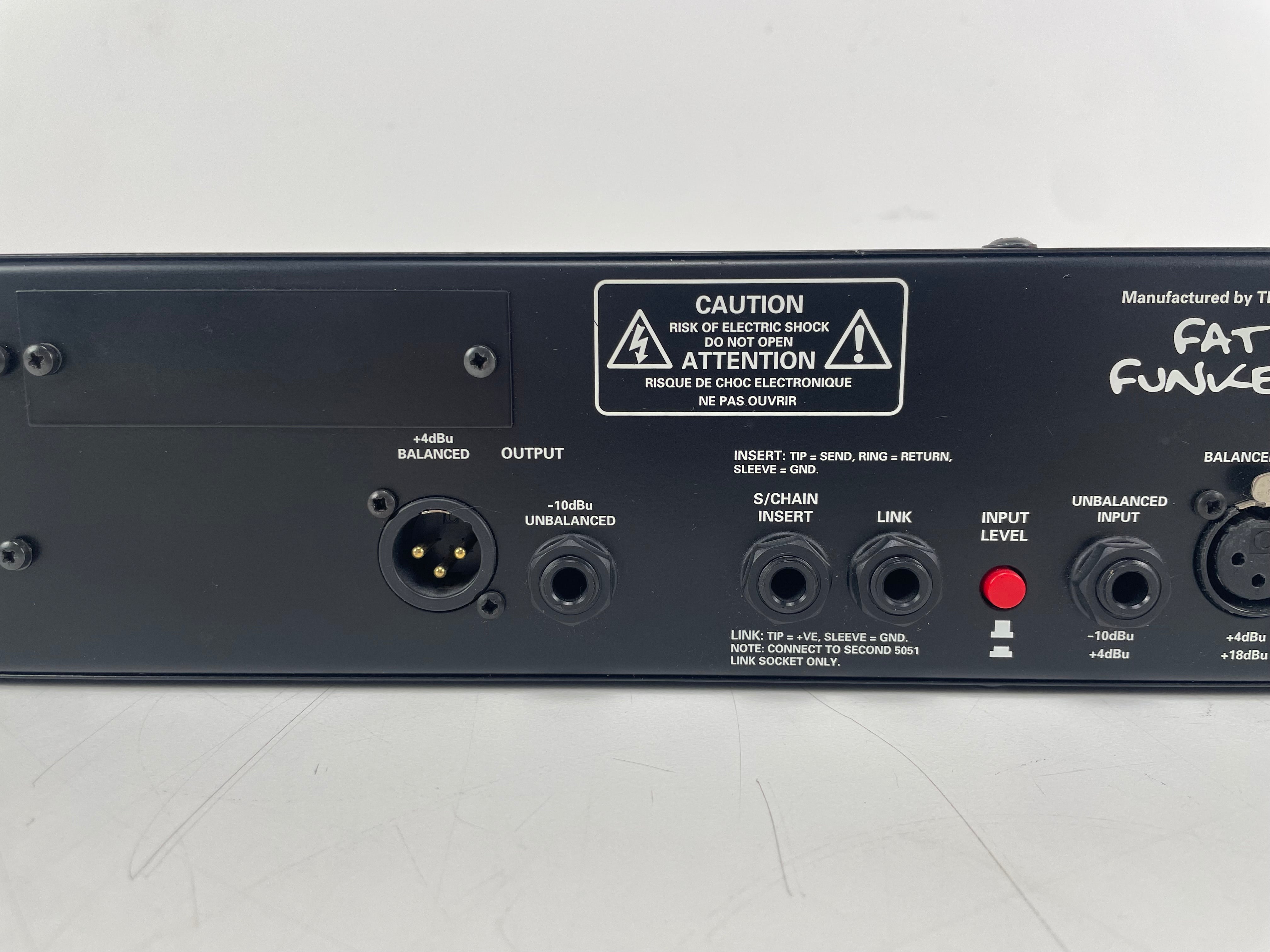 TL Audio - Fat Man - Fat Funker - Studio Processor