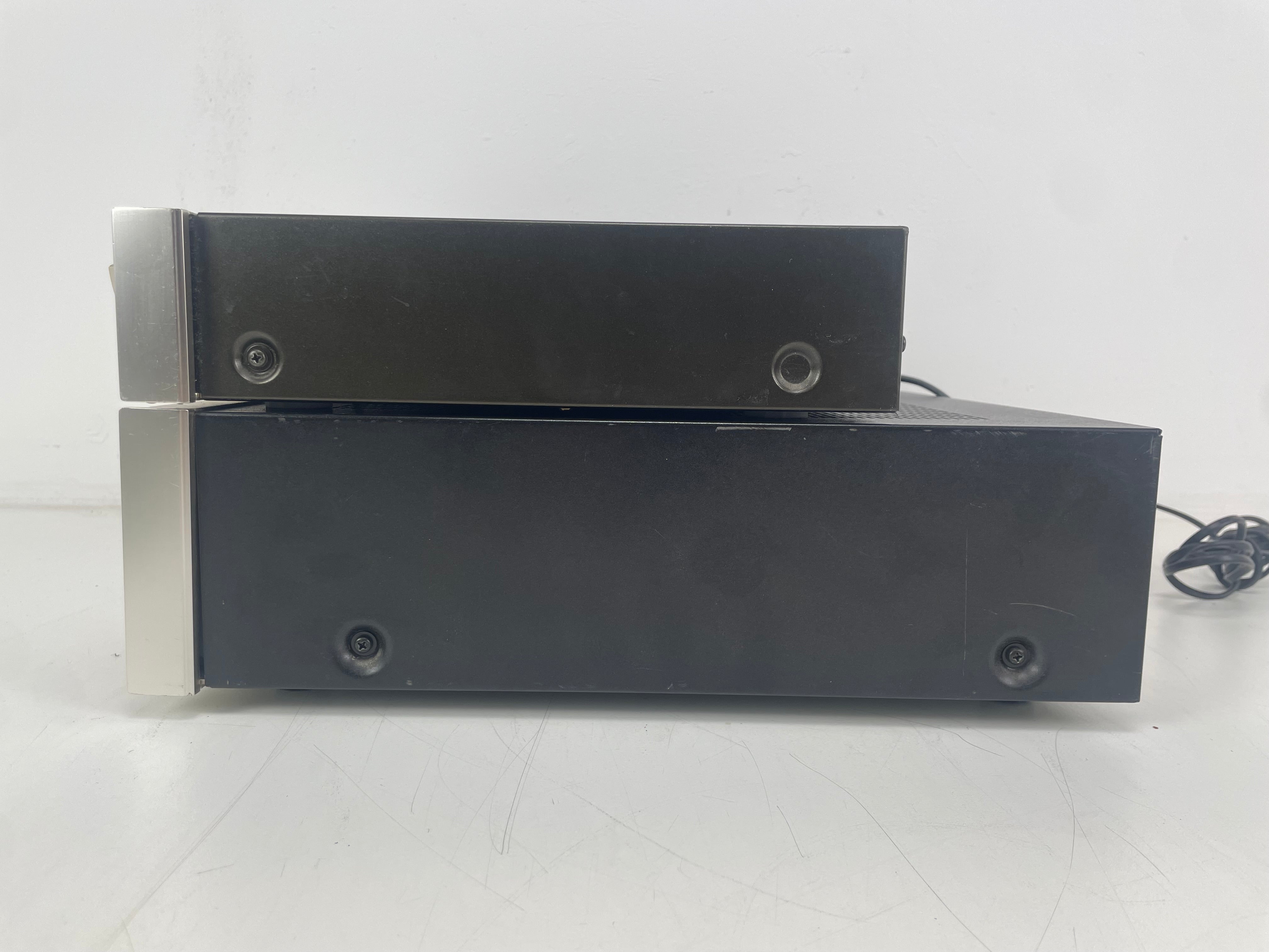 Luxman - C-02/M-02 - Power/Pre-Amplifier Set - Serviced (Repaired)