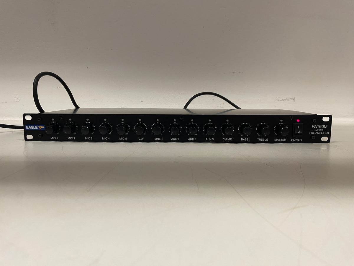 Eagles - PA160M - Rackmountable Mixer/Pre-Amplifier