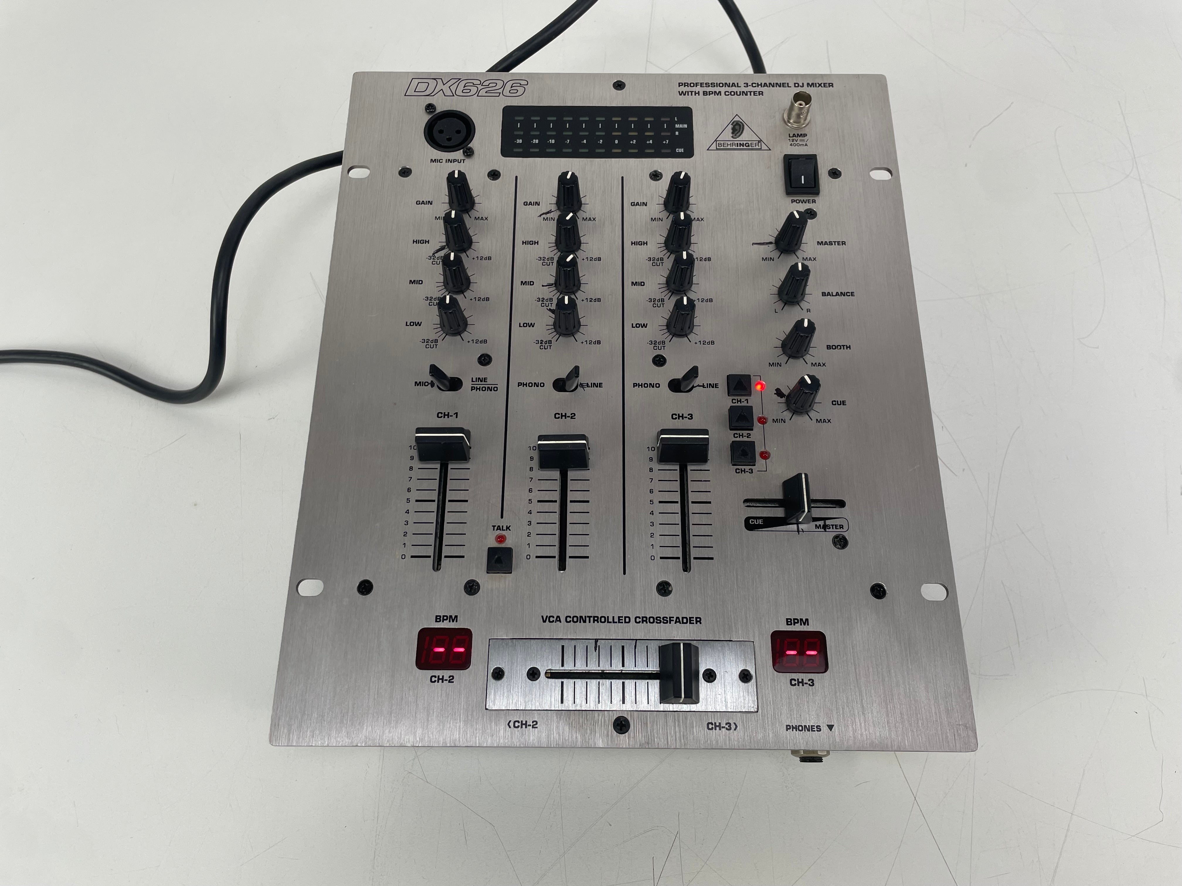 Behringer - DX626 - DJ-Mixer - Serviced (Pot-Meters Cleaned)