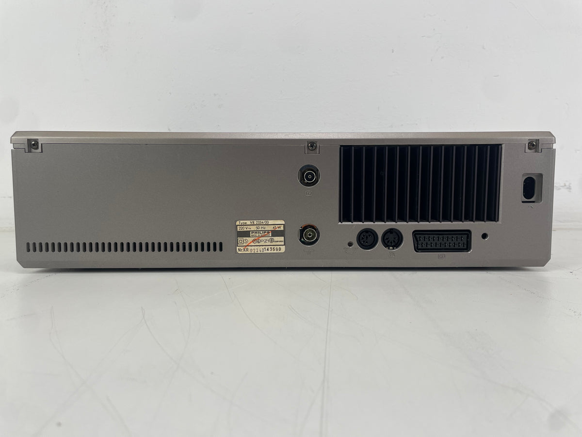 Philips – VR2334/00 – Video 2000 Video Cassette Recorder – Serviced (Repaired/Replaced)