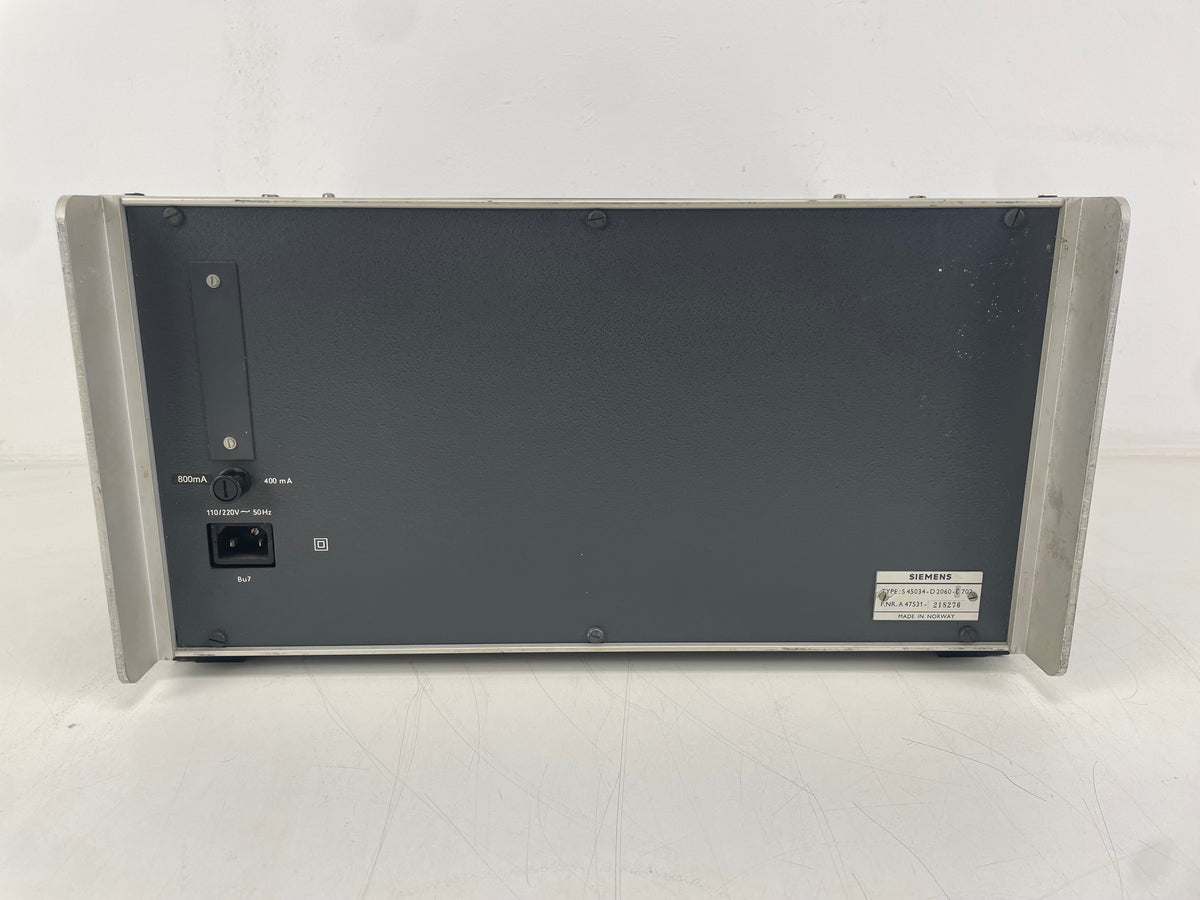 Siemens – D2060 – Automatic Sound Measurement Receiver – Powers On / Untested (As Is)