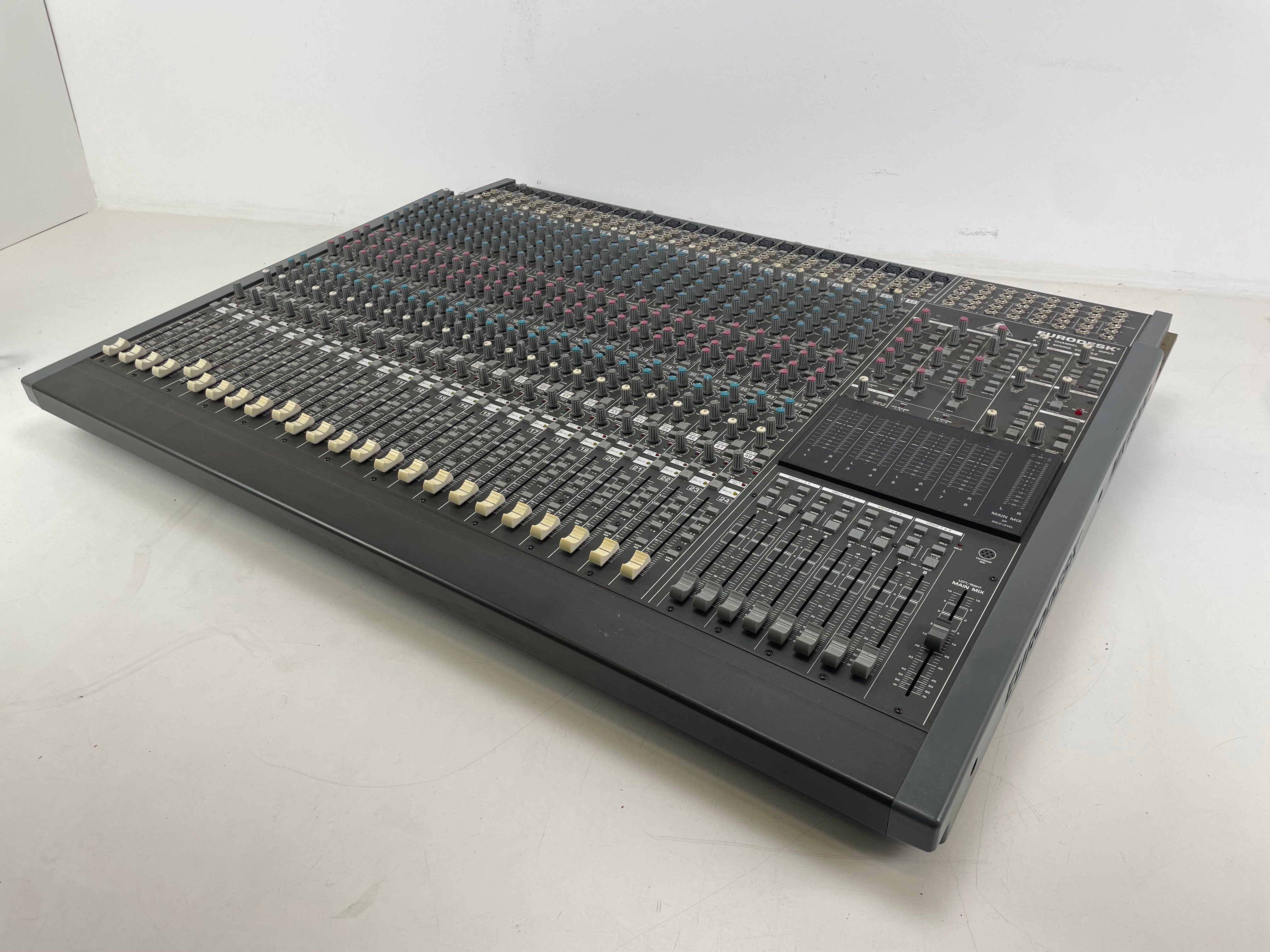 Behringer - MX8000 - Eurodesk -  48/24 Channel Mixer - Inc. PSU/Original Boxes - Needs Service