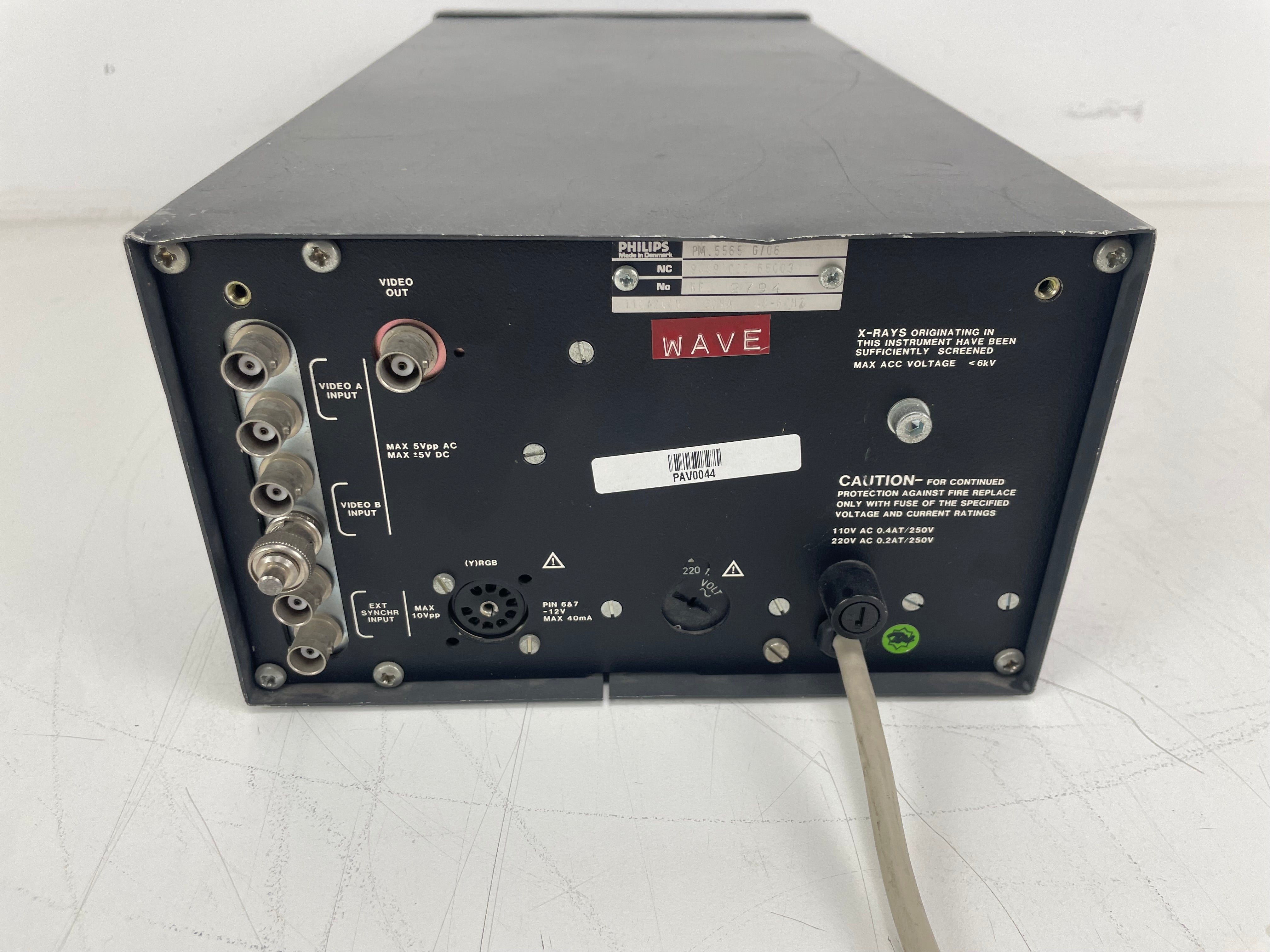 Philips - PM5565 - (Video) Waveform Monitor