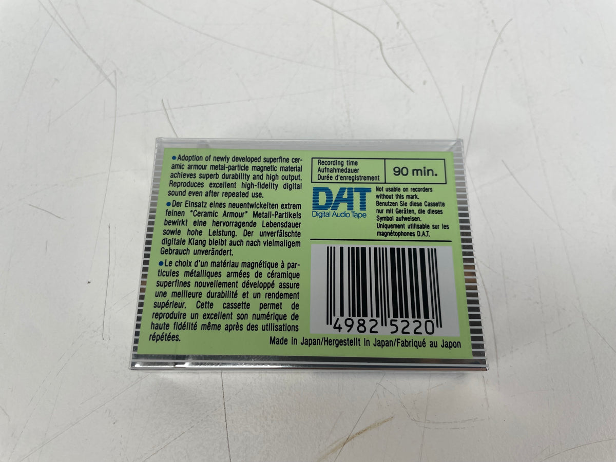 Maxell - R-90DM - Digital Audio Tape (DAT) - 90 Min - 5-Pack - Sealed - NOS
