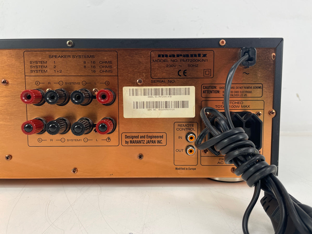 Marantz – PM7200 KI Signature – Stereo Integrated Amplifier – Serviced (Cleaned Potentiometers)