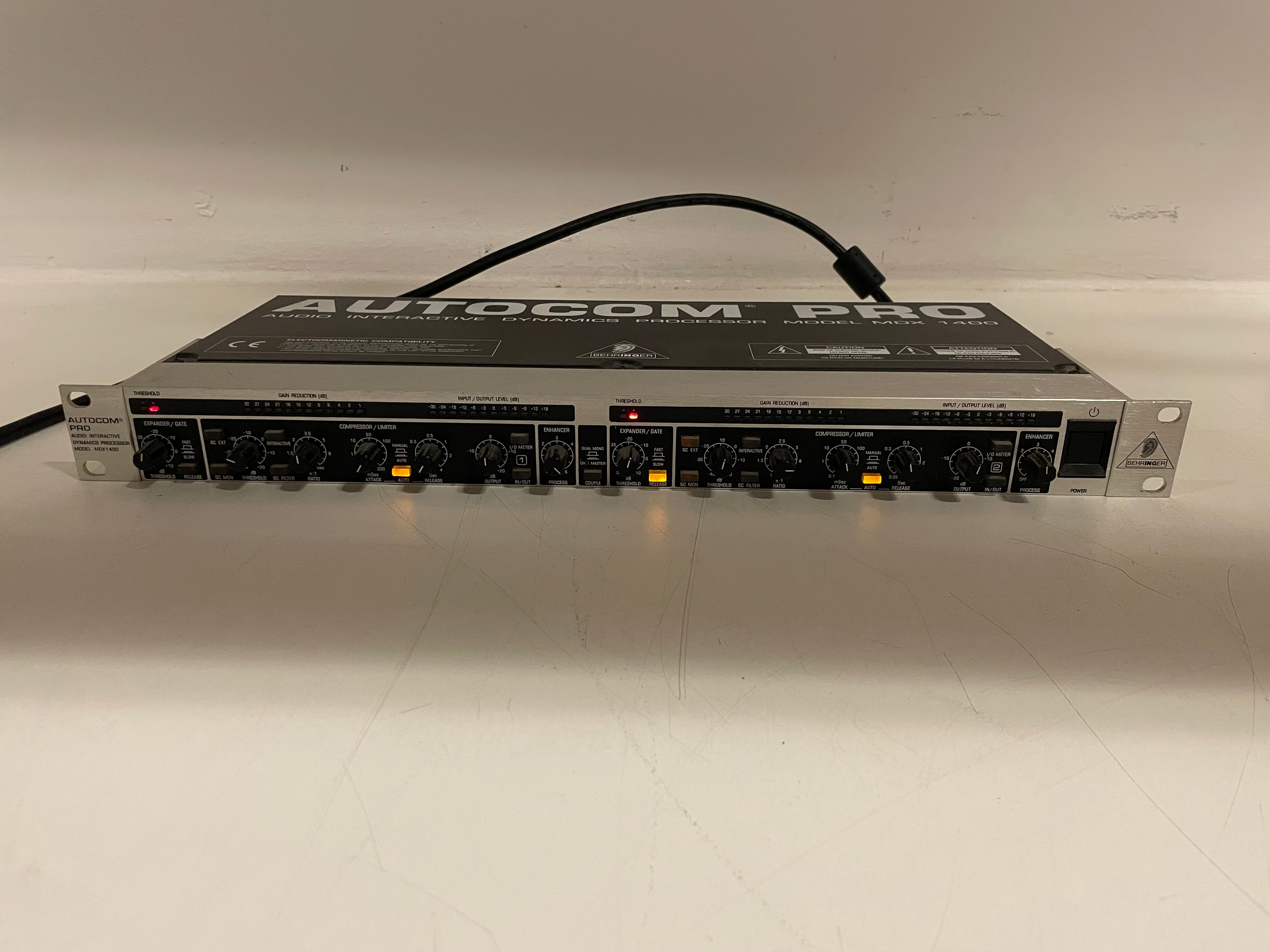 Behringer - MDX 1400 - Autocom Pro - Dynamics Processor - Used / Needs Cleaning